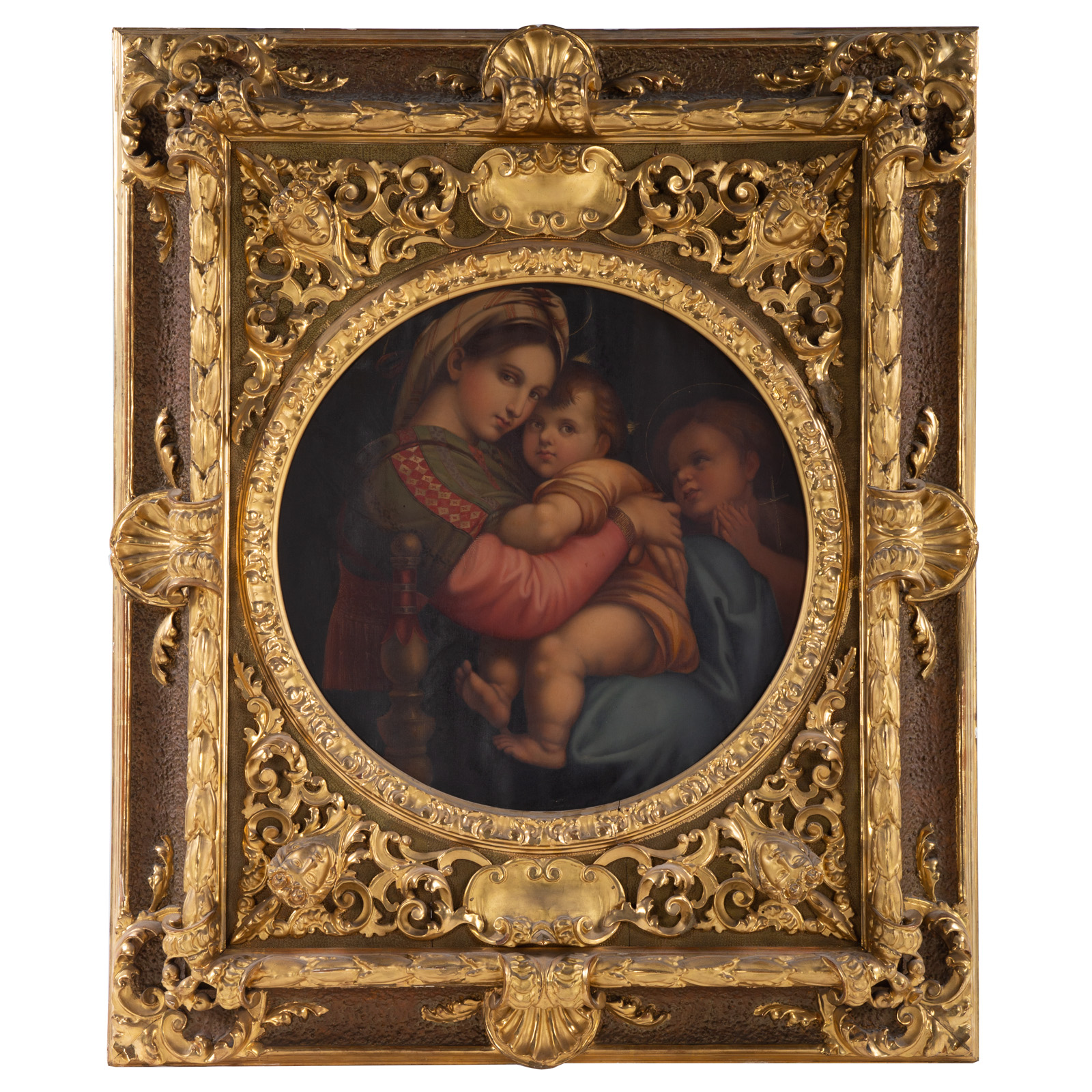 AFTER RAPHAEL. MADONNA DELLA SEDIA,