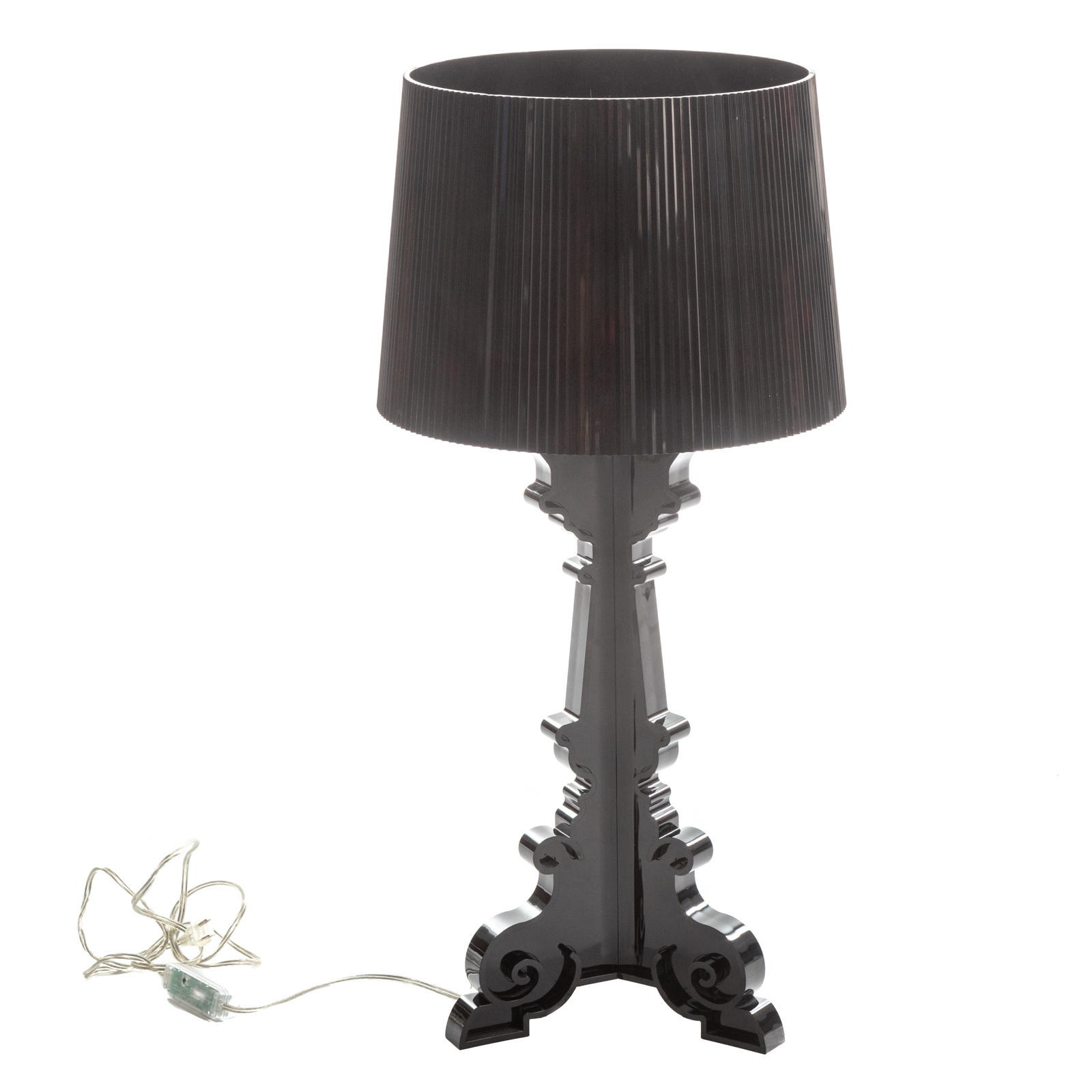 KARTELL BLACK BOURGIE TABLE LAMP 369687