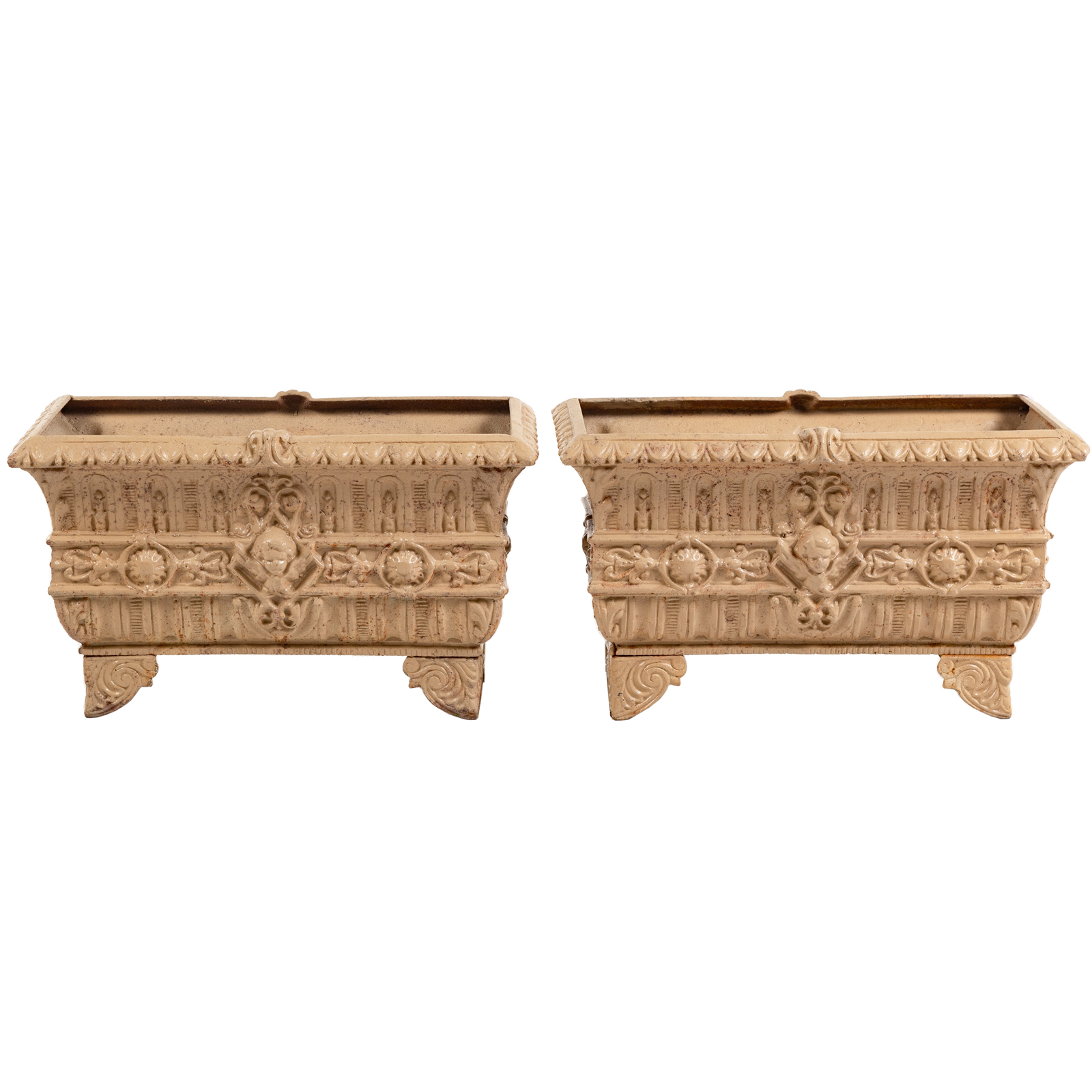 A PAIR OF VICTORIAN STYLE CAST 3696d4