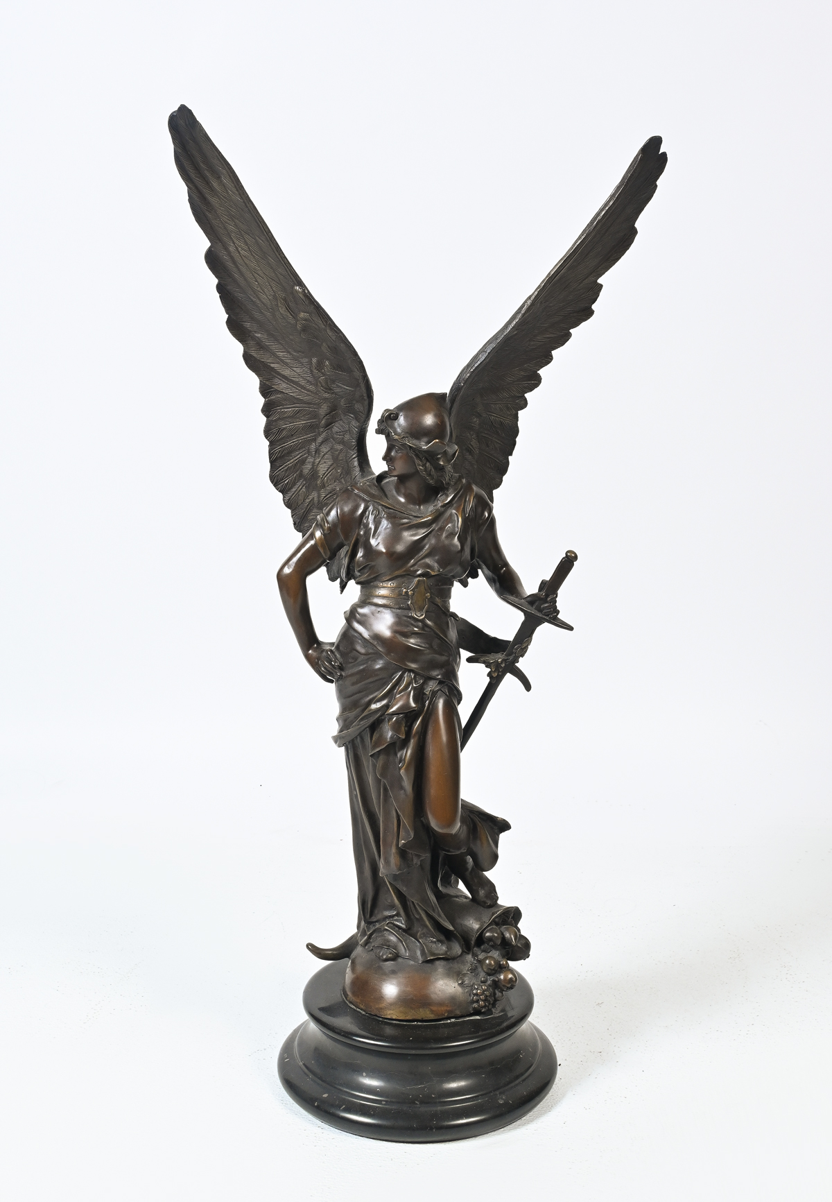 ALLEGORY OF PEACE BRONZE AFTER