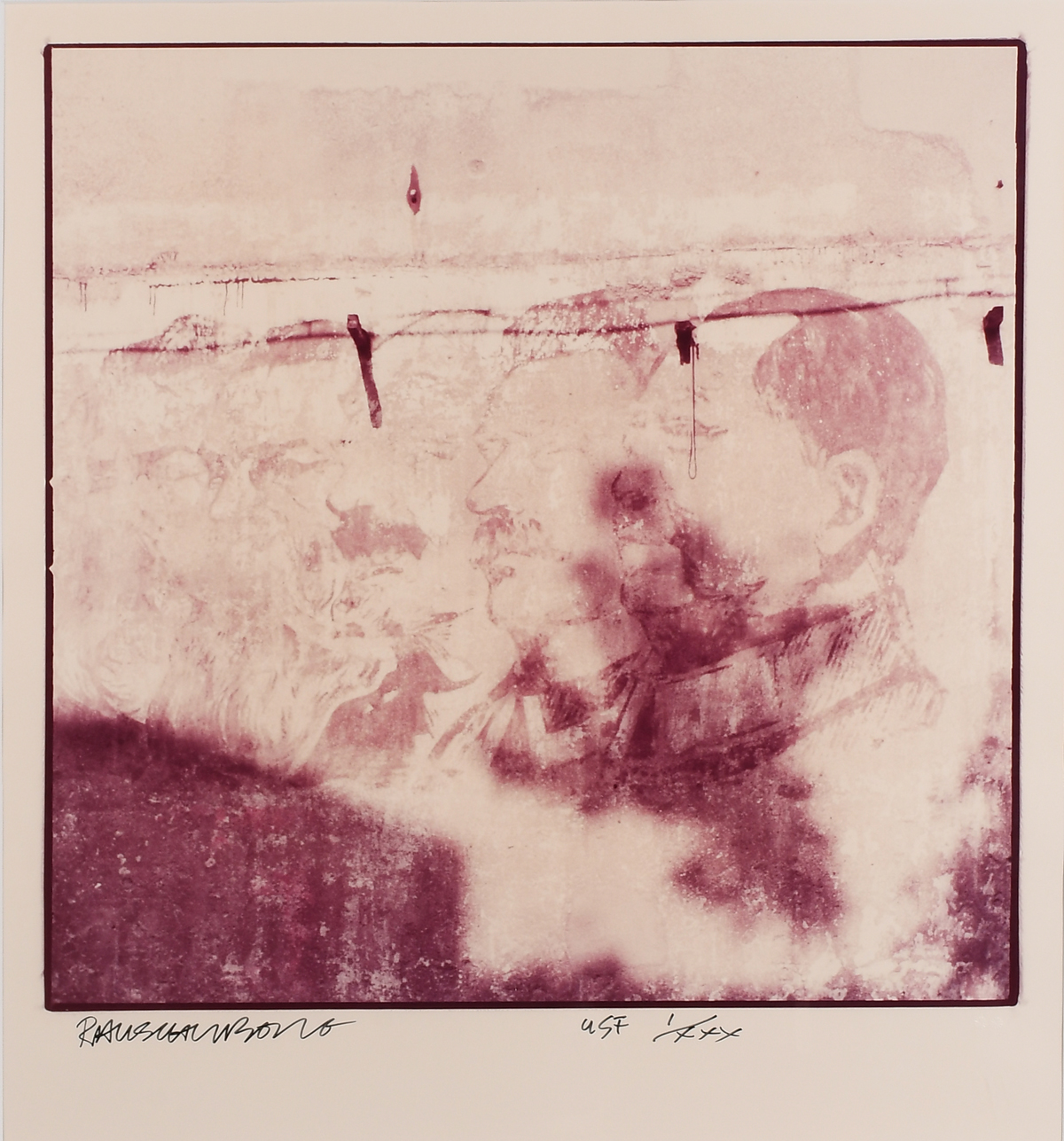 RAUSCHENBERG, Robert, (American, 1925-2008):