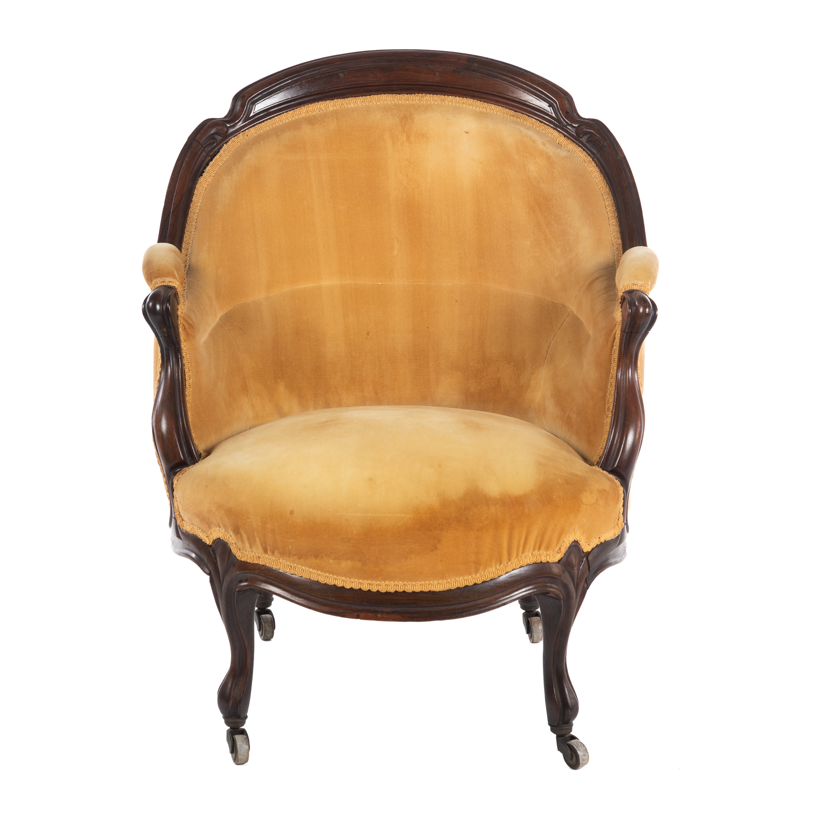VICTORIAN UPHOLSTERED TUB CHAIR 369814