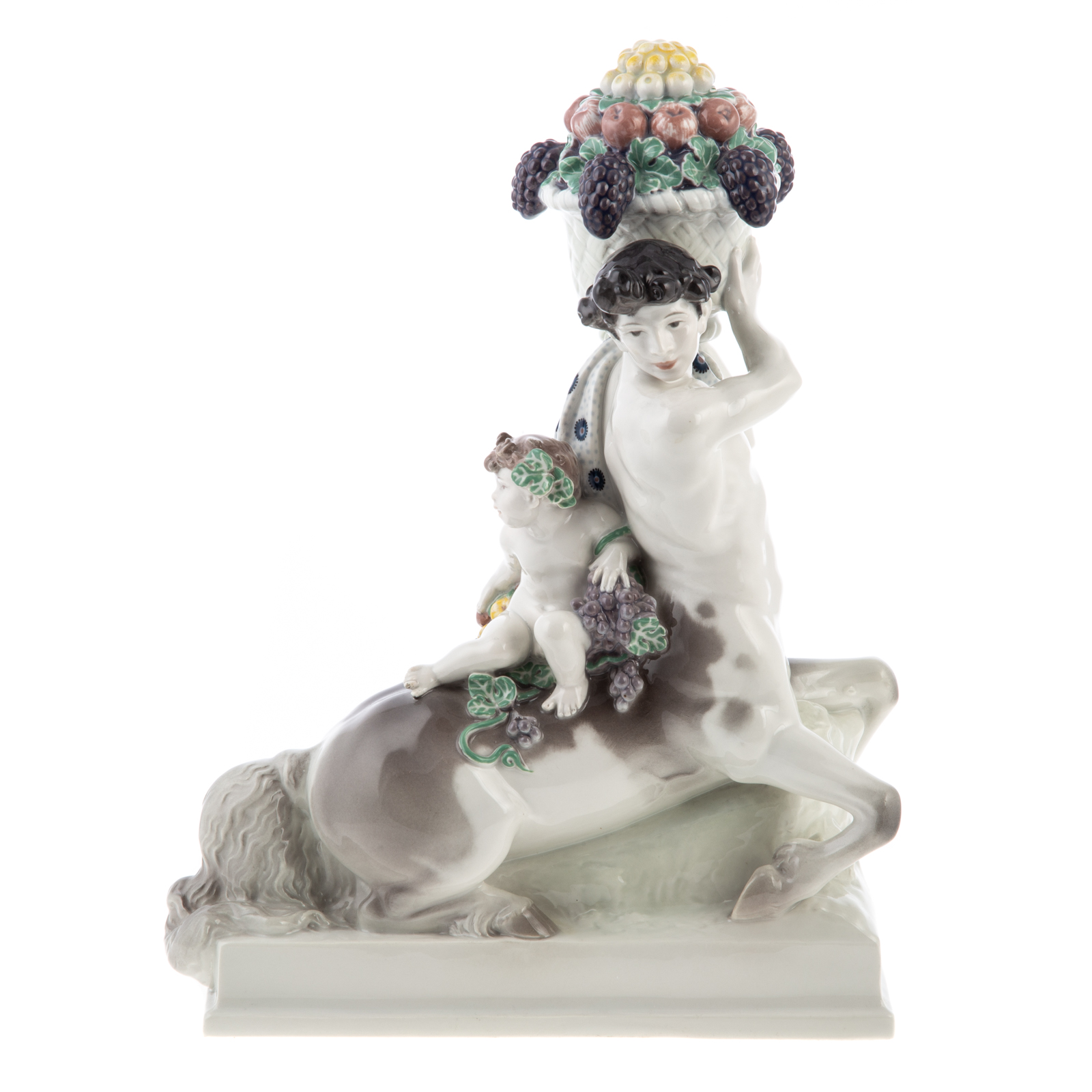 KPM PORCELAIN CENTAUR YOUNG BACCHUS 36983a