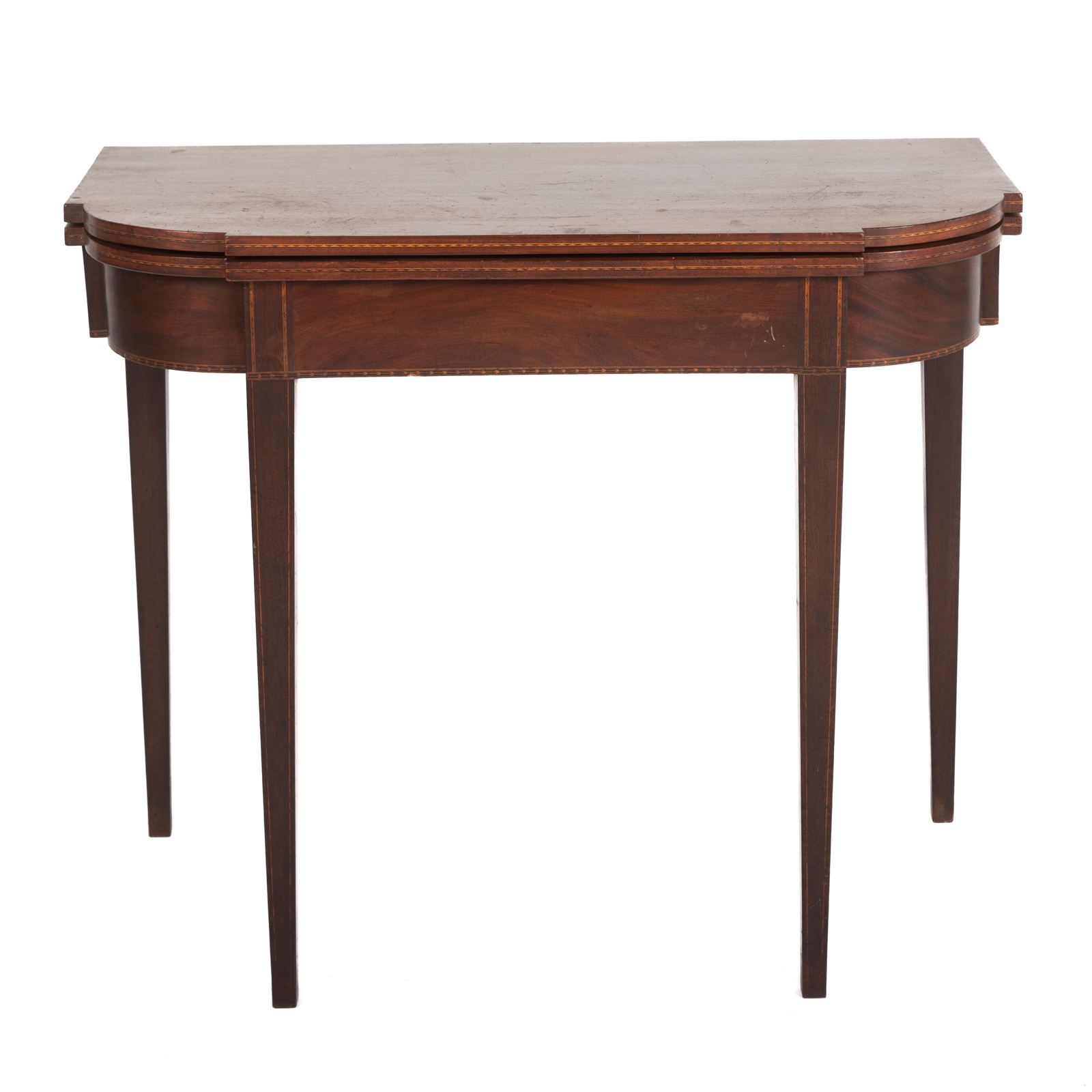 FEDERAL MAHOGANY INLAID GAMES TABLE 369887