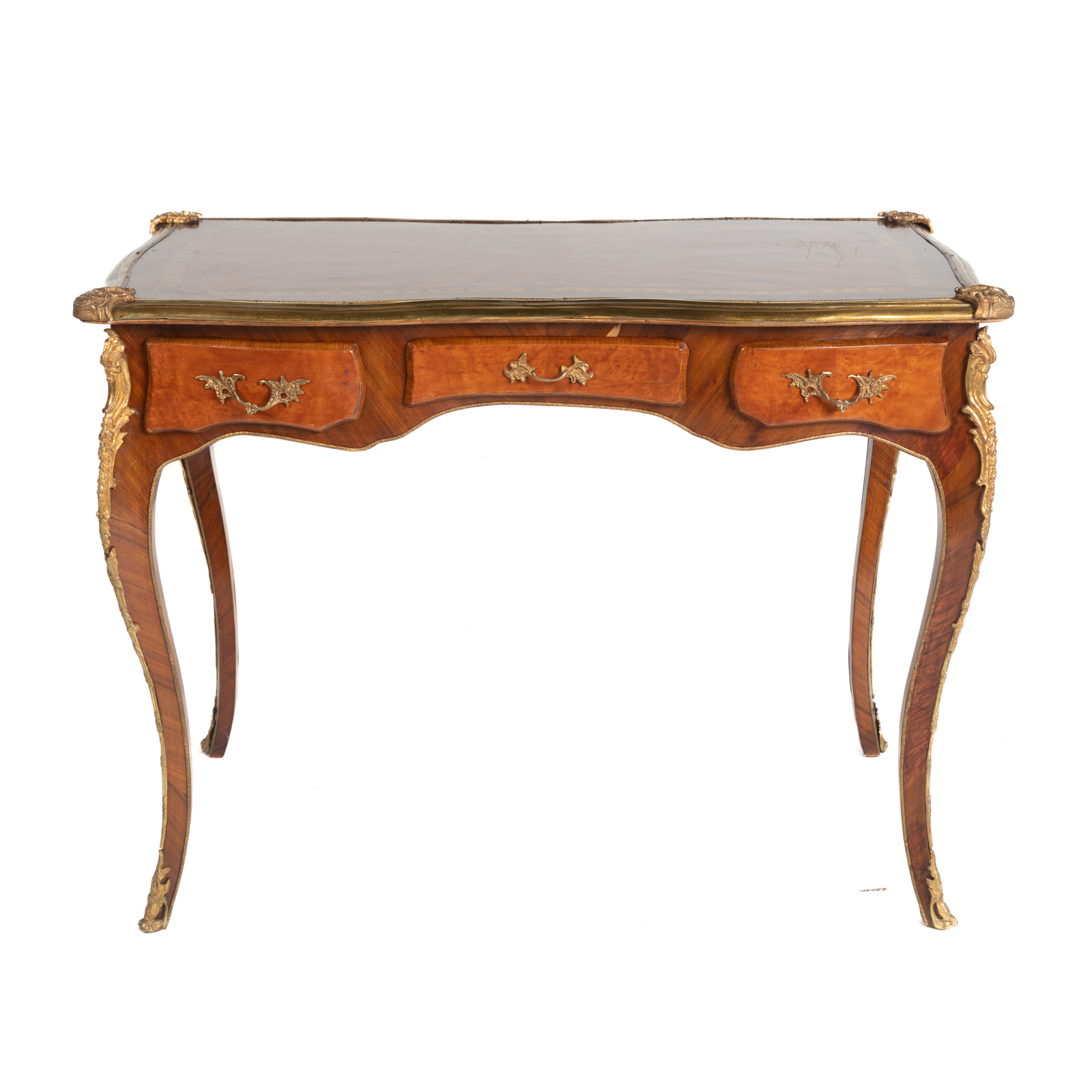 LOUIS XV STYLE INLAID WRITING DESK