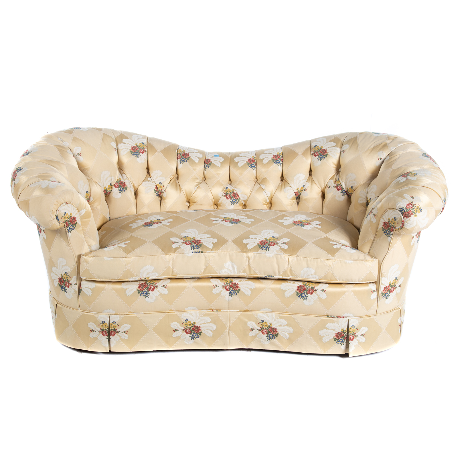 BAKER CONTEMPORARY TUFTED UPHOLSTERED 3698ab