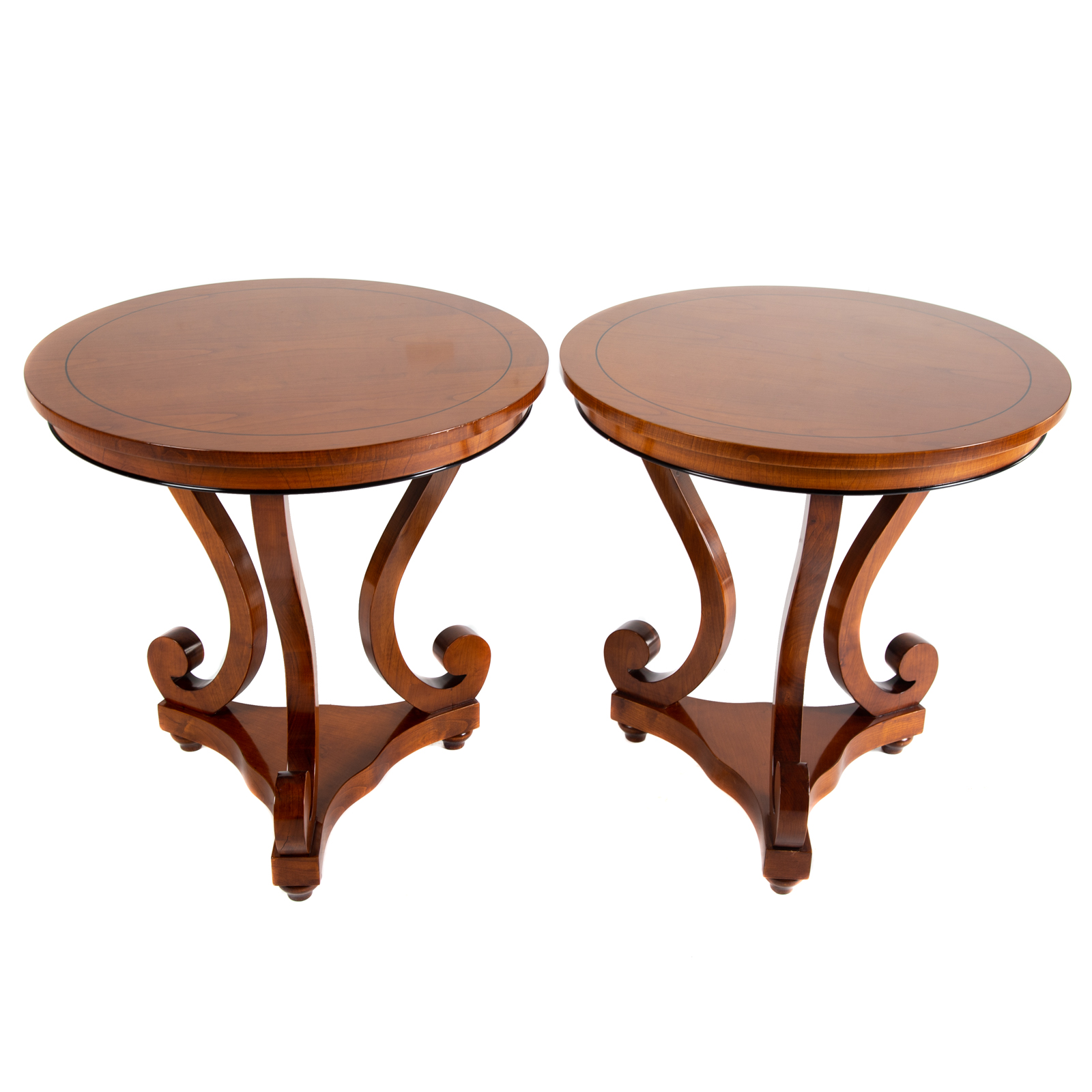 A PAIR OF REGENCY STYLE OCCASIONAL 3698a7