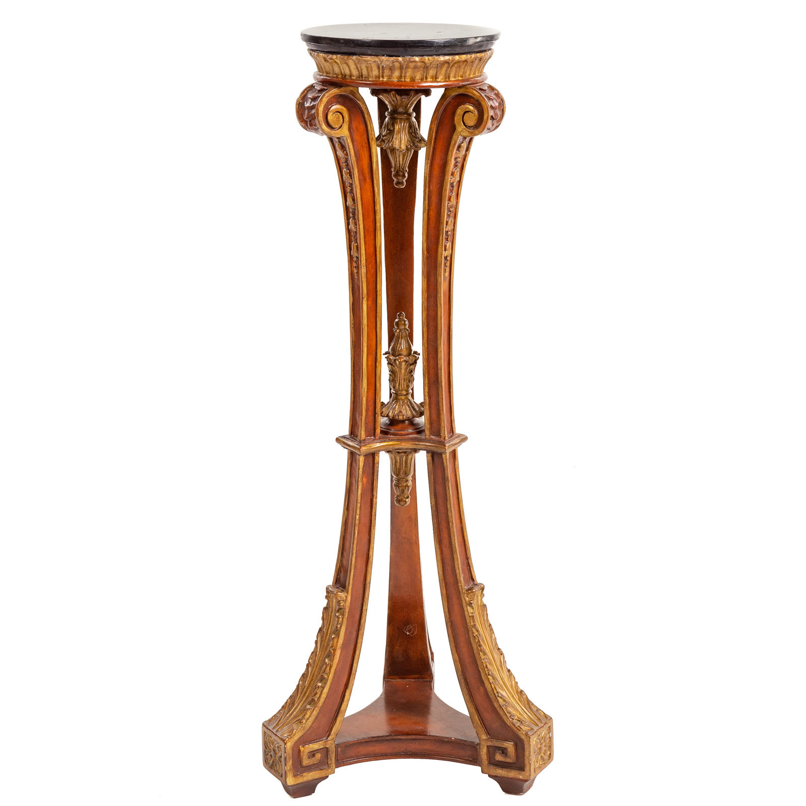 GILTWOOD CARVED PEDESTAL STAND 369922