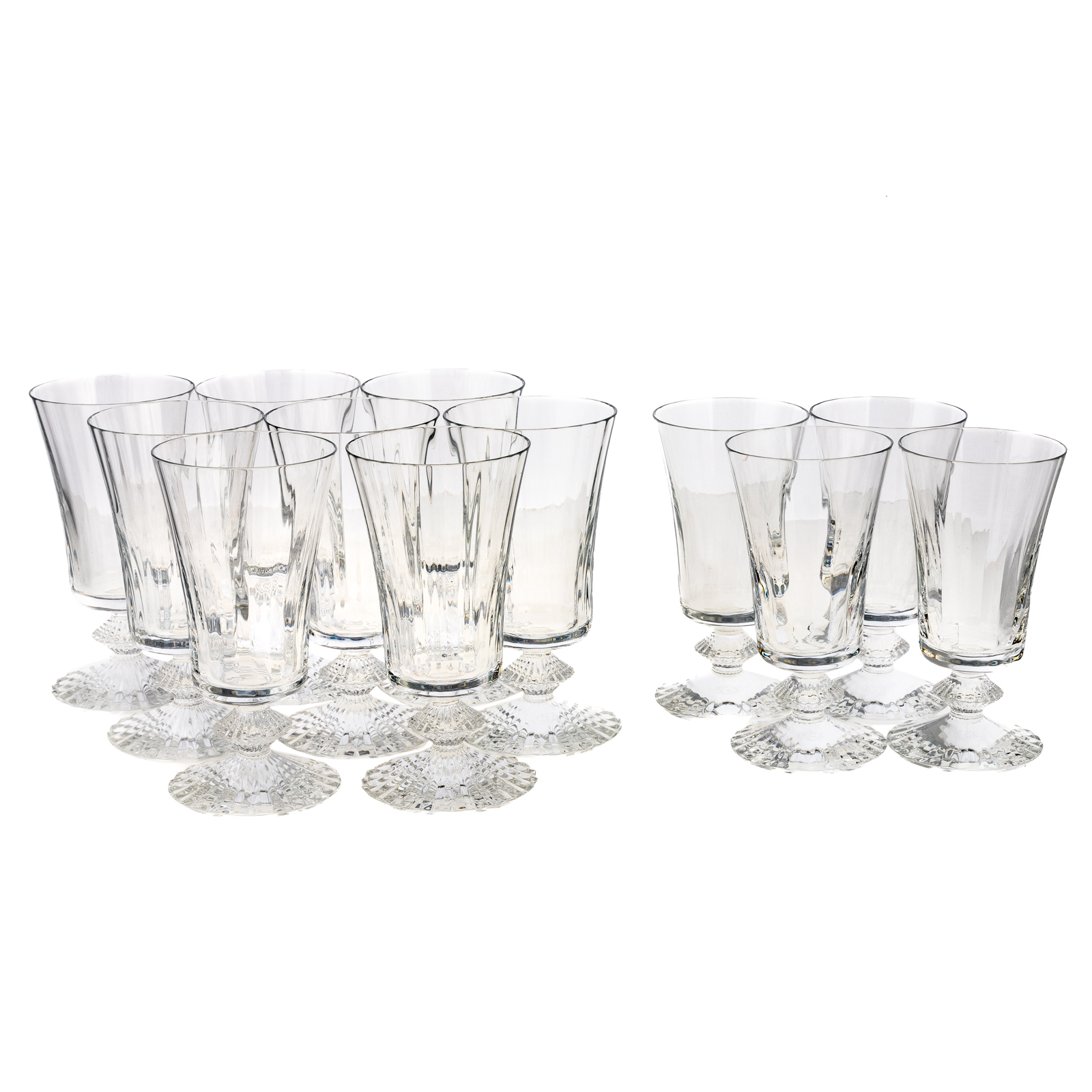 12 BACCARAT CRYSTAL MILLE NUITS 369989