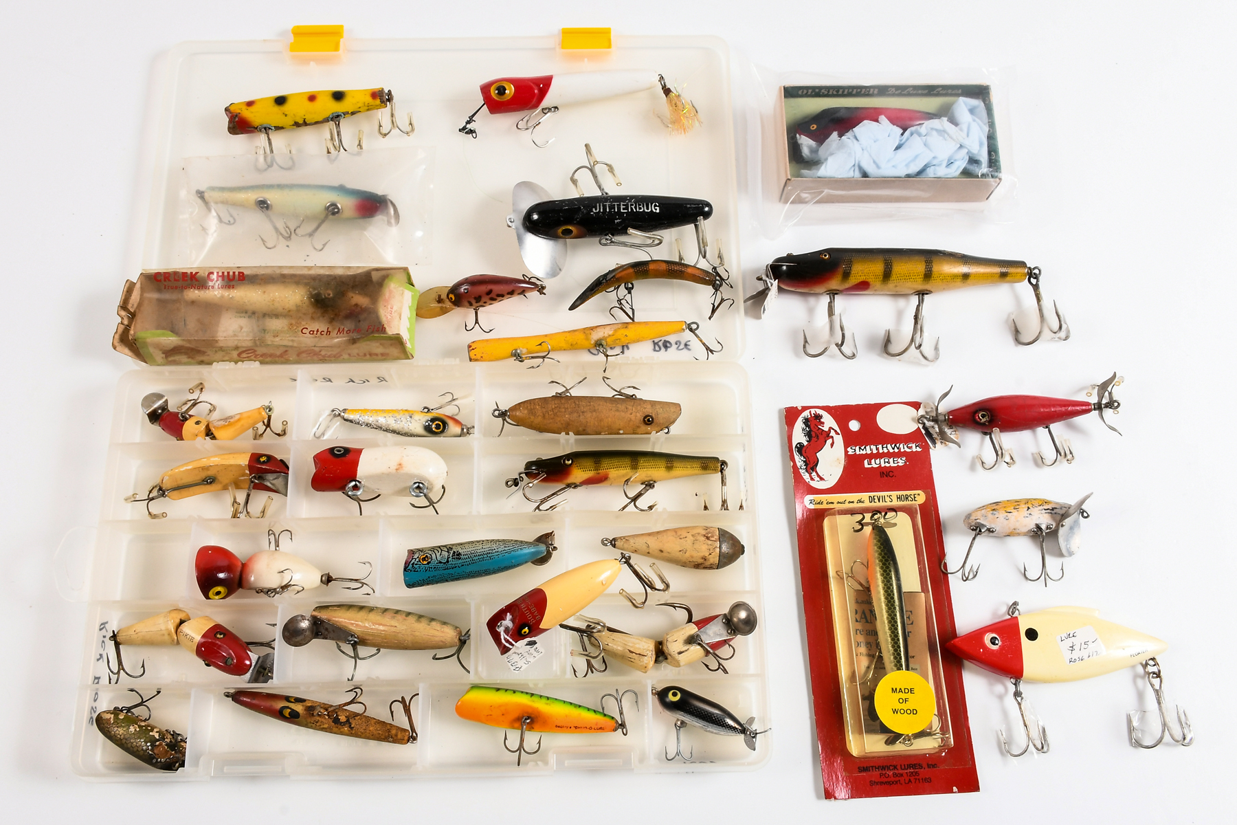 VINTAGE LURE LOT To Include a 369999