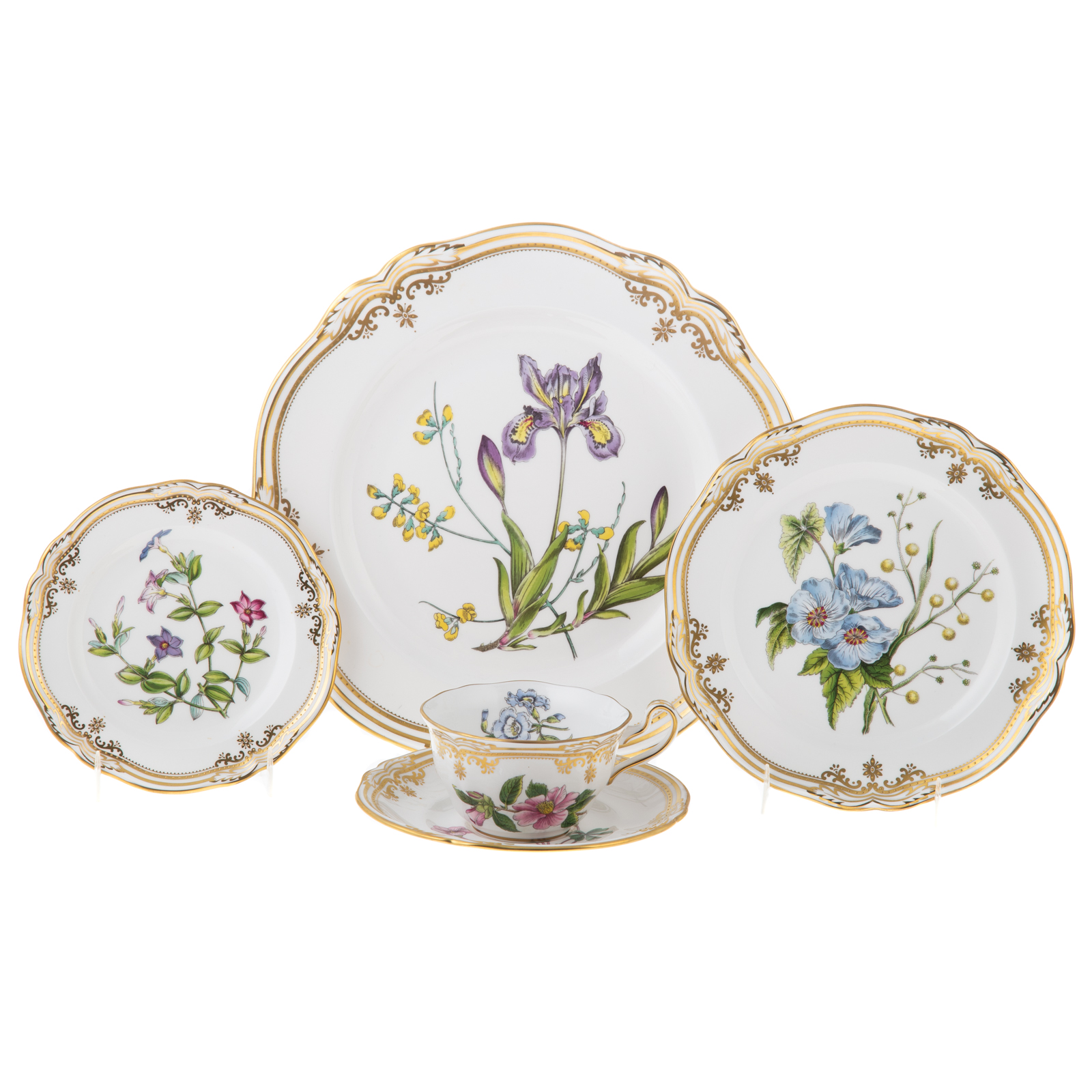 SPODE CHINA STAFFORD FLOWERS DINNER 3699cf