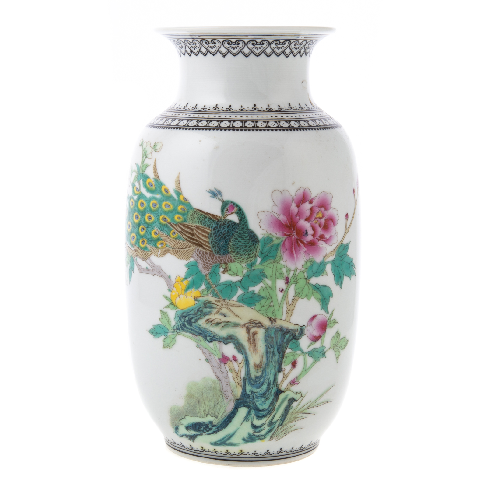 CHINESE FAMILLE ROSE VASE Possibly 3699c8