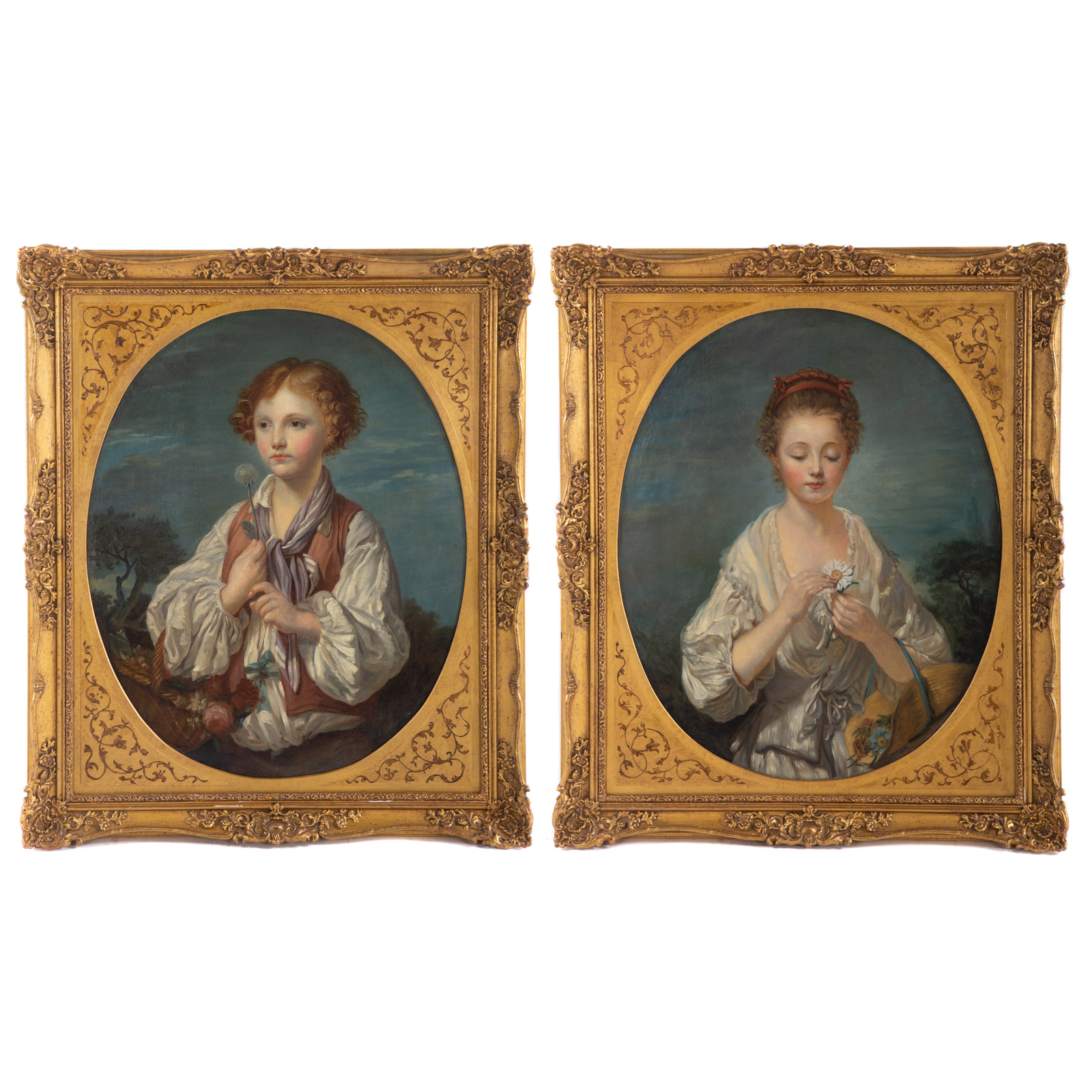 FRENCH SCHOOL 18TH C PAIR OF 369a07