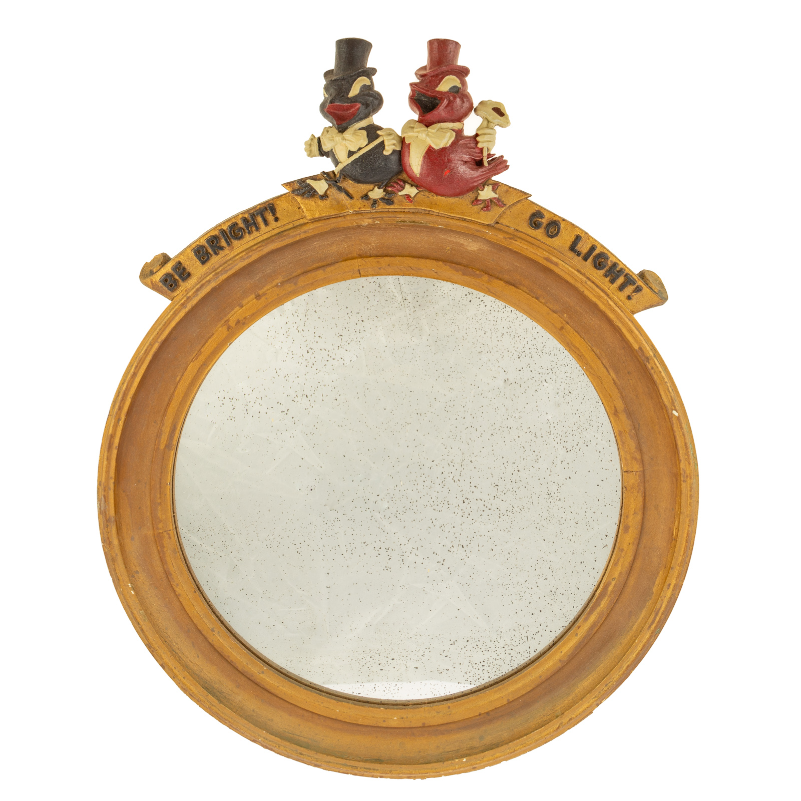 SCHENLEY WHISKEY ADVERTISING MIRROR