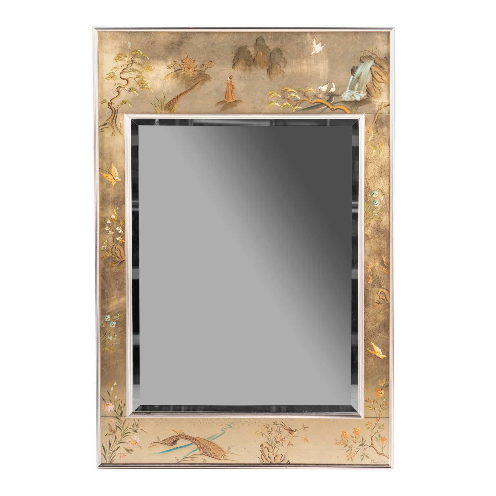 LABARGE CHINOISERIE STYLE MIRROR