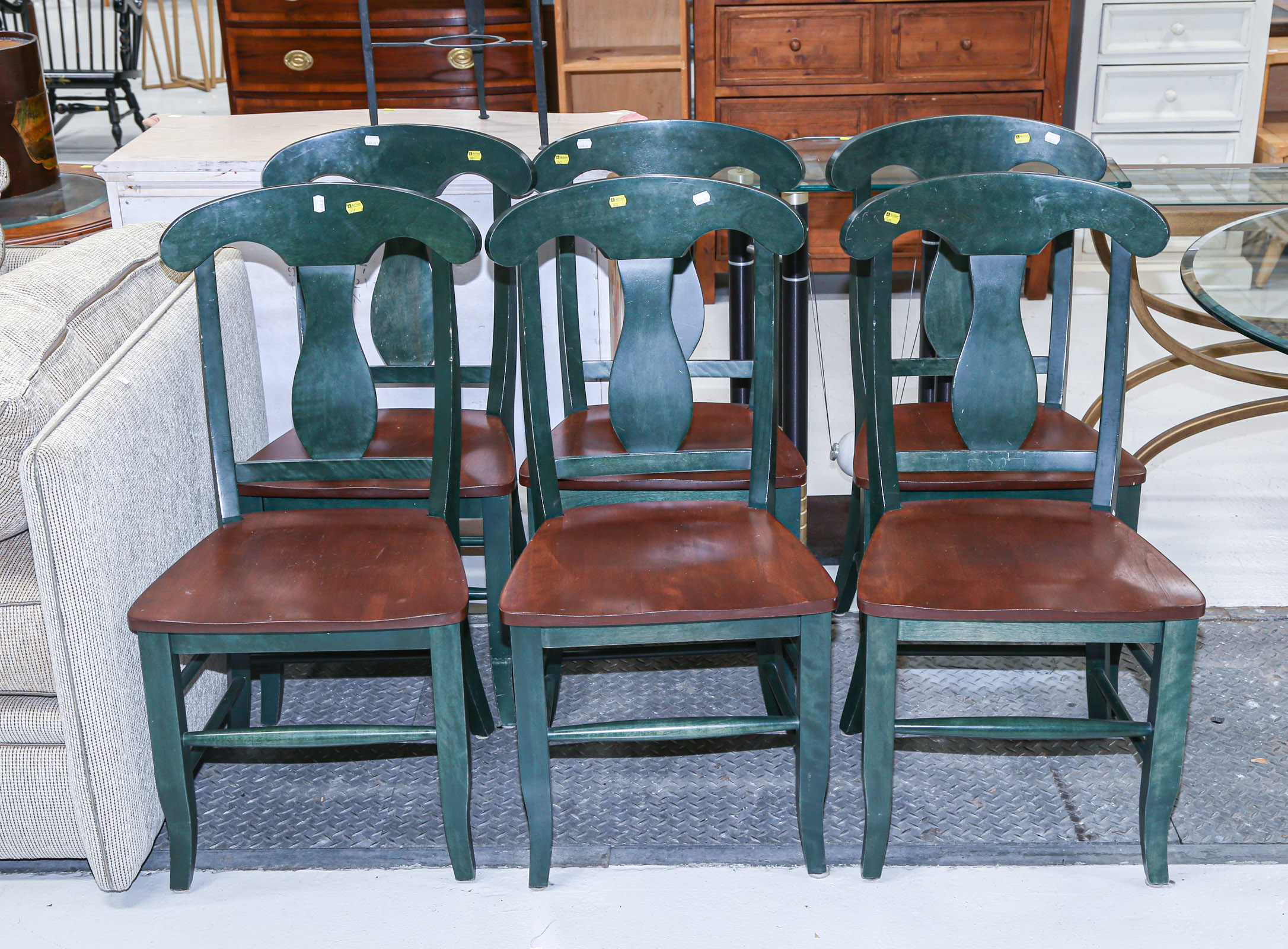 SIX MODERN CANADIAN MADE SIDE CHAIRS 369a9f