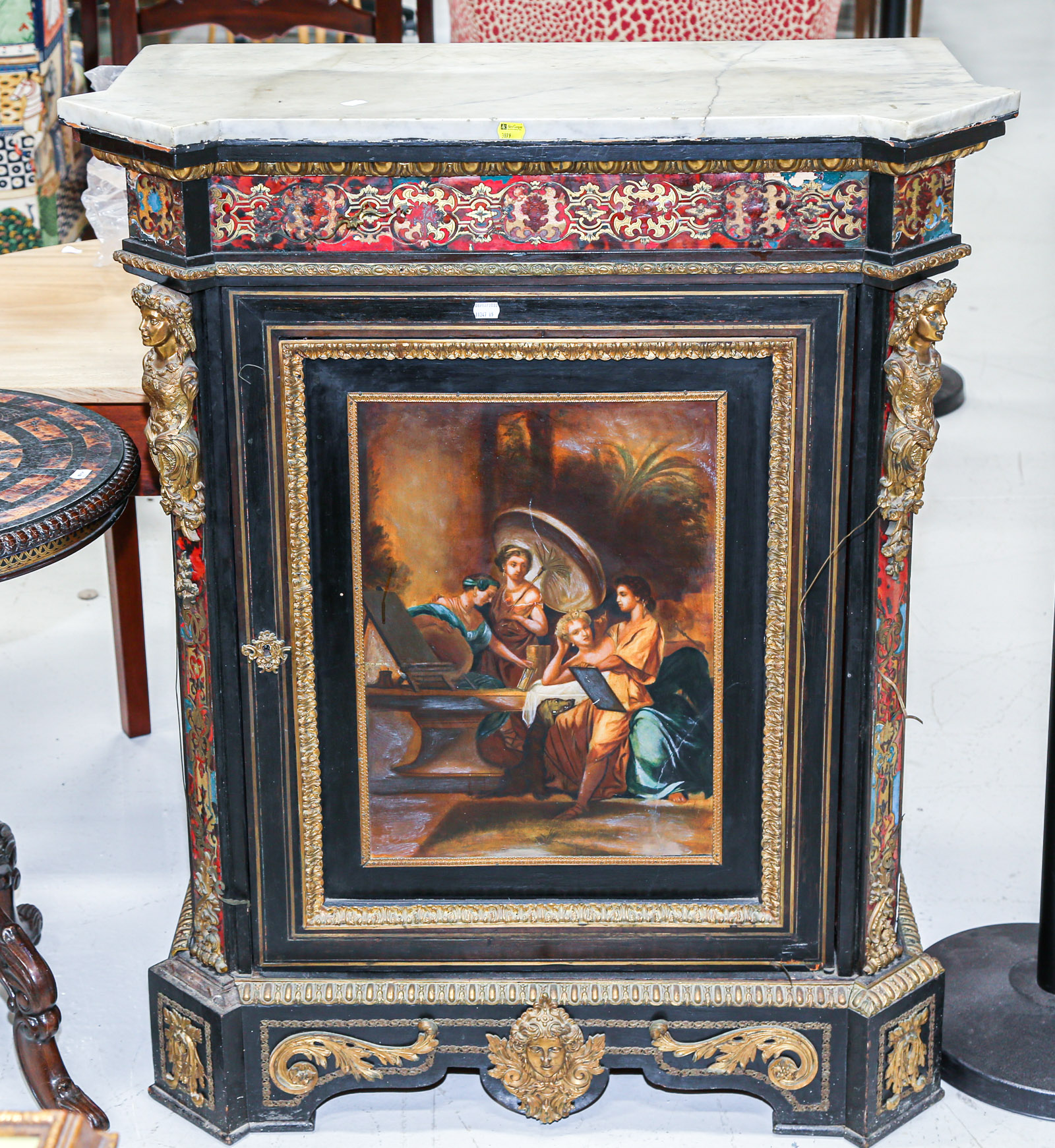FRENCH BAROQUE STYLE BOULLE CABINET 369ad5