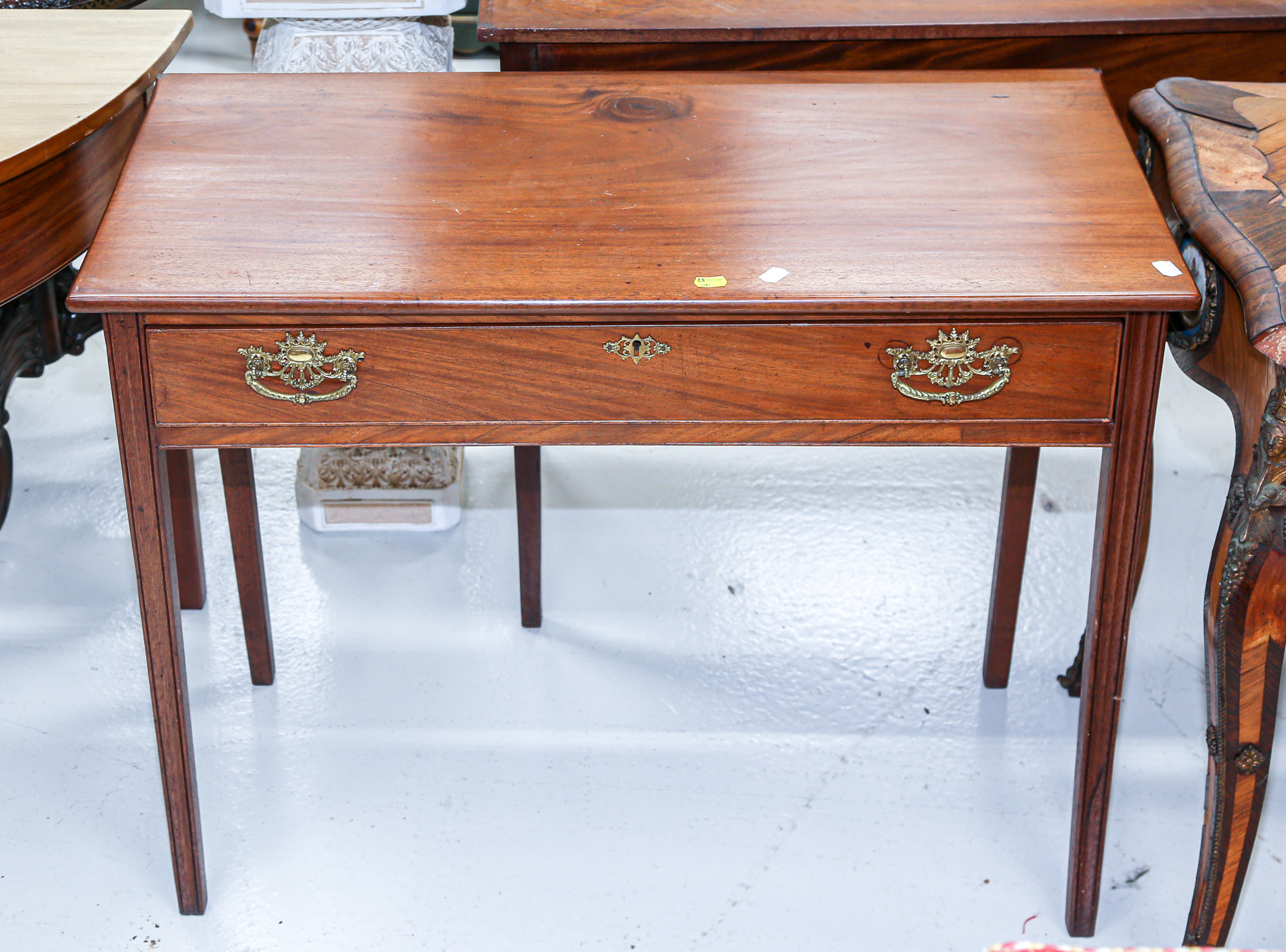 AMERICAN CHIPPENDALE STYLE MAHOGANY