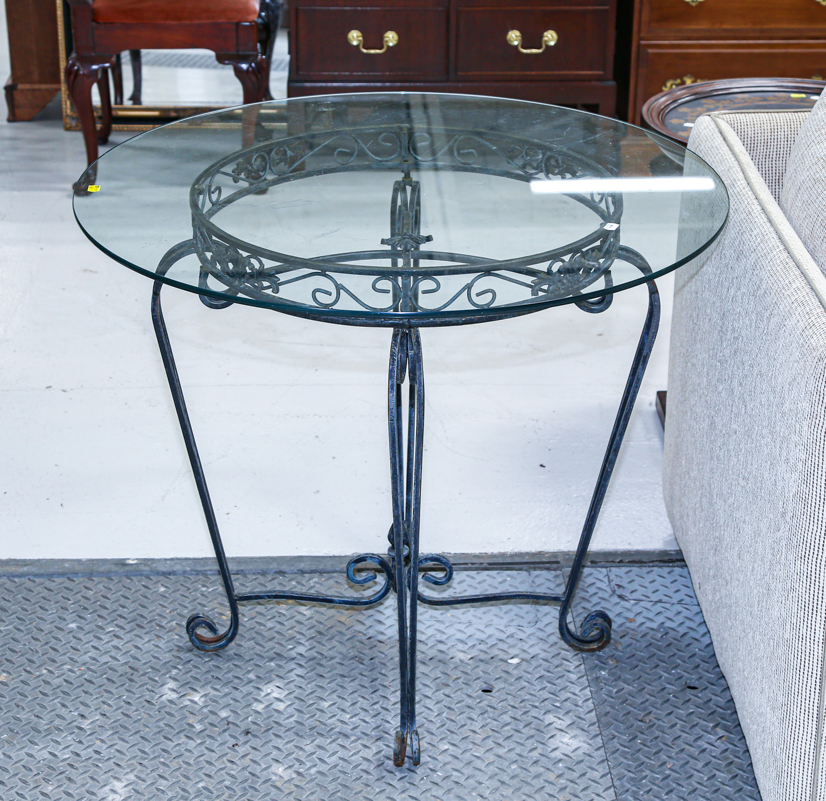 WROUGHT IRON CENTER TABLE Contemporary  369aff