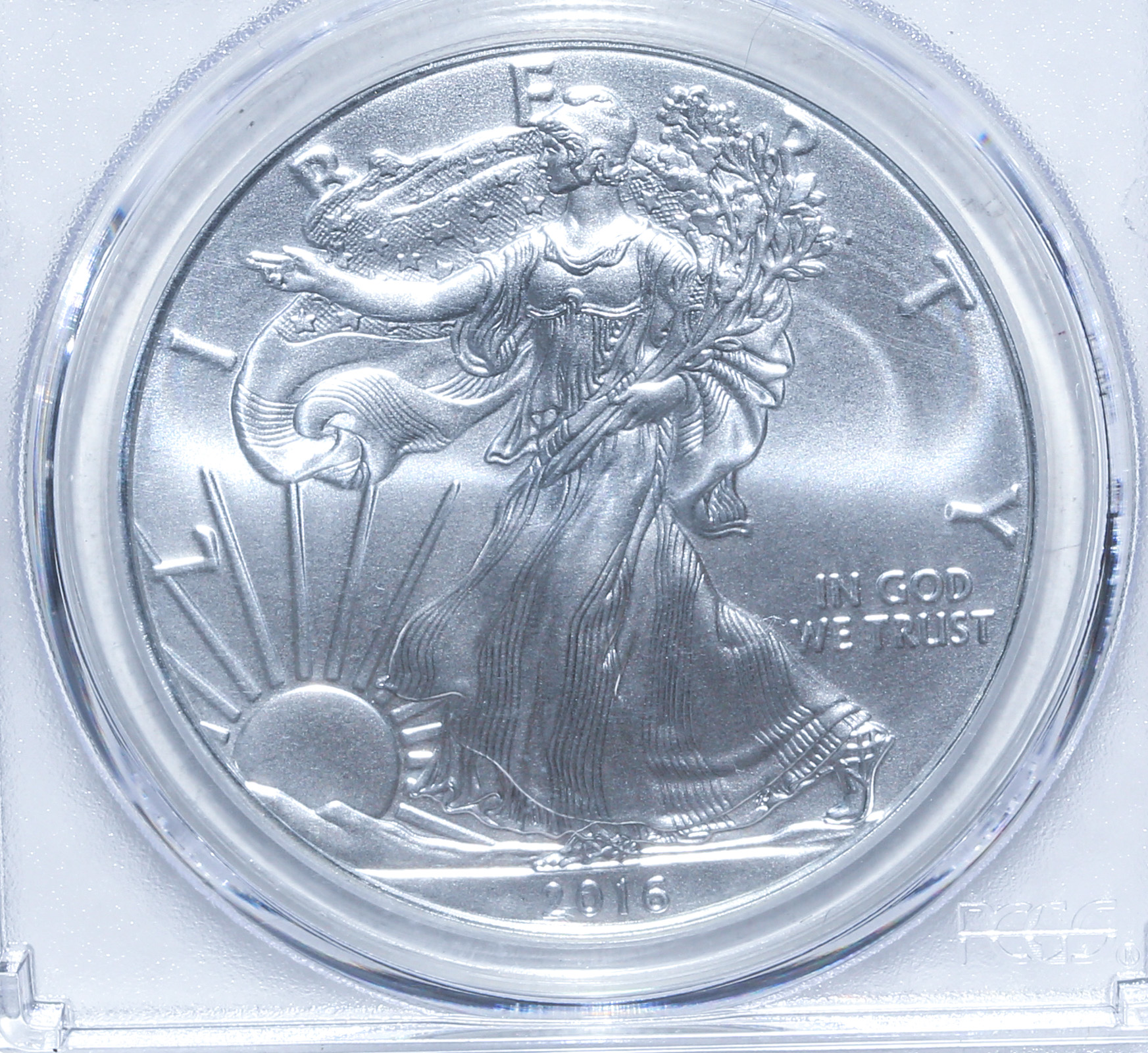 2016 SILVER EAGLE PCGS MS70 FIRST 369b4c