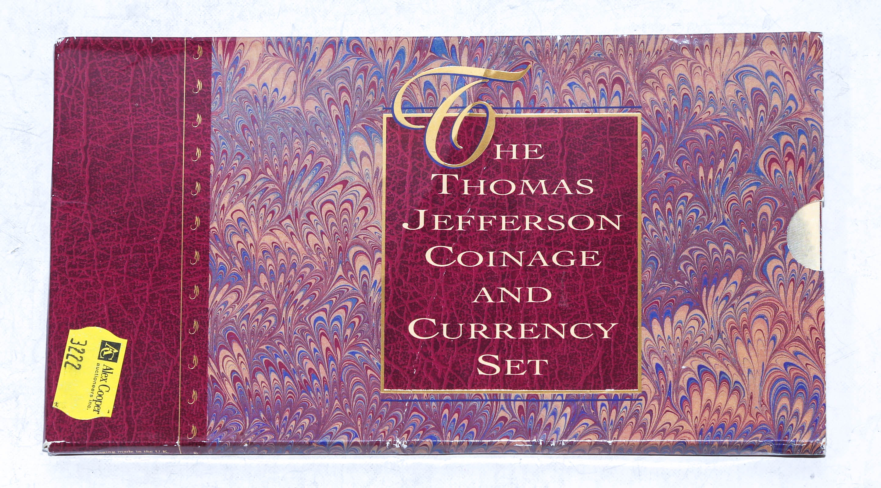 1993 JEFFERSON COINAGE CURRENCY 369b65