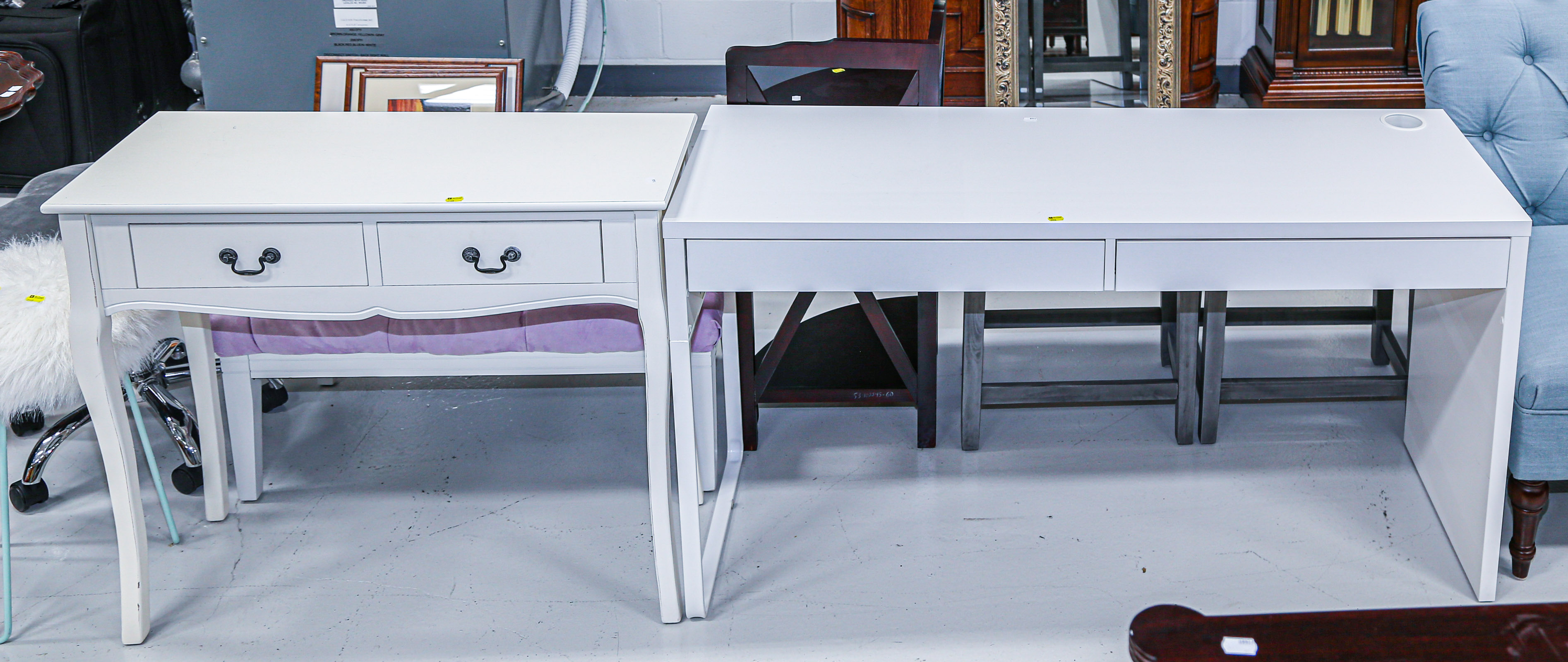 VANITY TABLE & AN OFFICE DESK Contemporary;