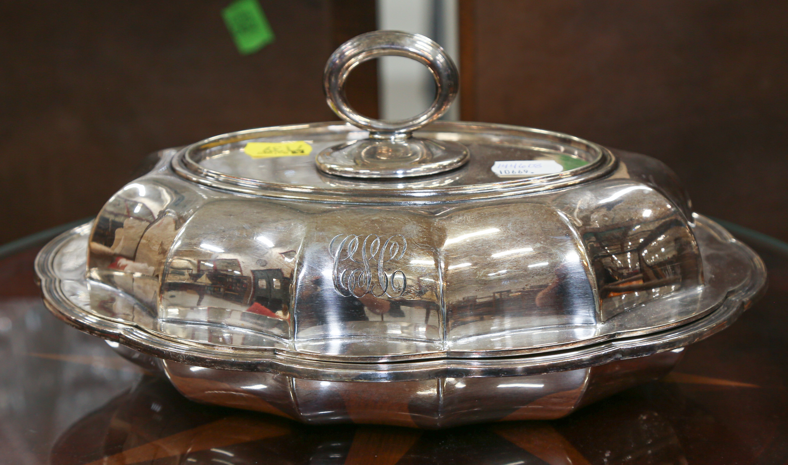 TIFFANY & CO. SILVER PLATE SERVING DISH