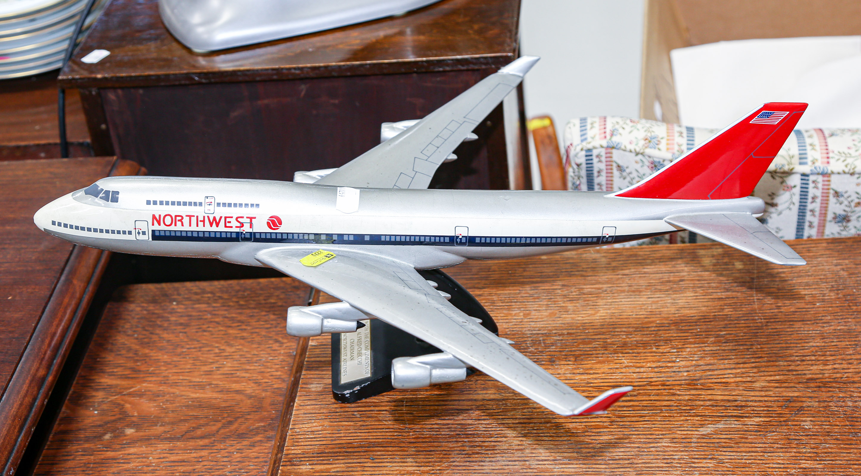 NORTHWEST AIRLINES MODEL OF A PASSENGER