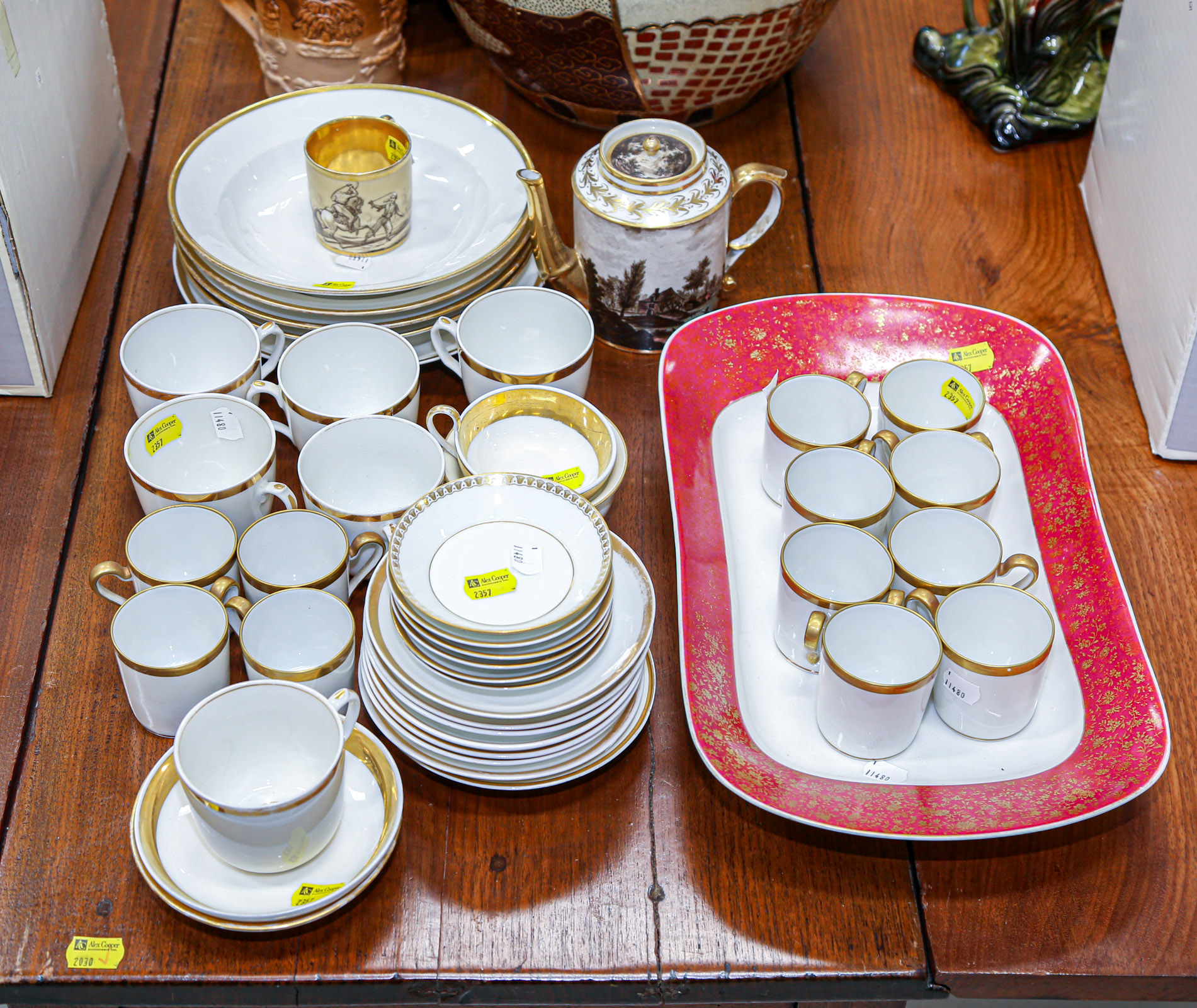 ASSORTMENT OF LIMOGES CHINA With