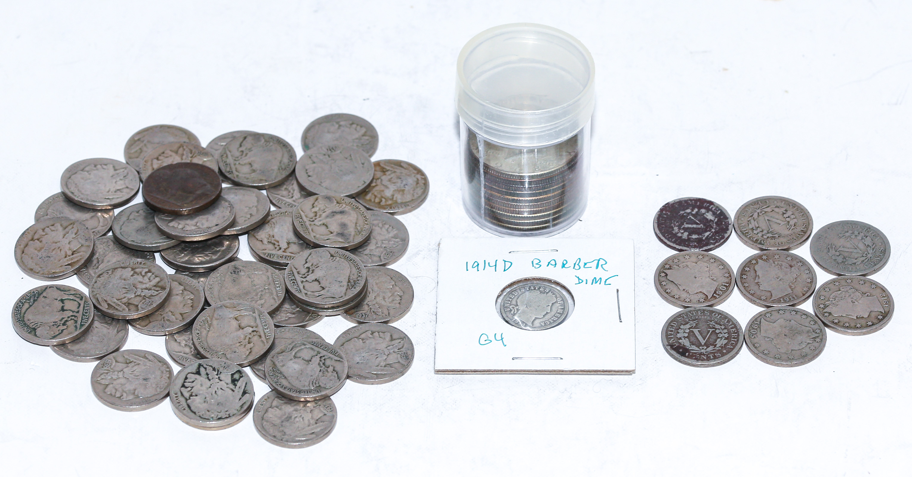 NICE ASSORTMENT OF US COINS 10-
