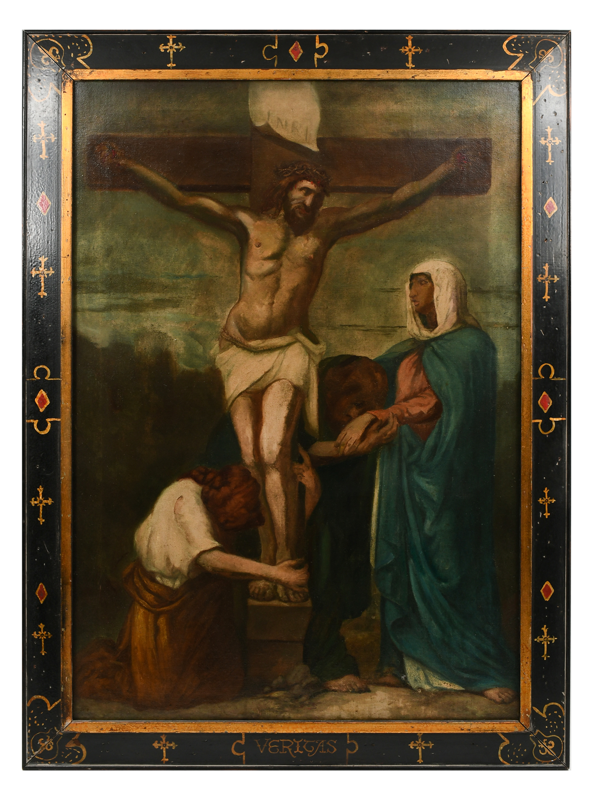 PAINTING OF CHRIST ON THE CROSS  369e03