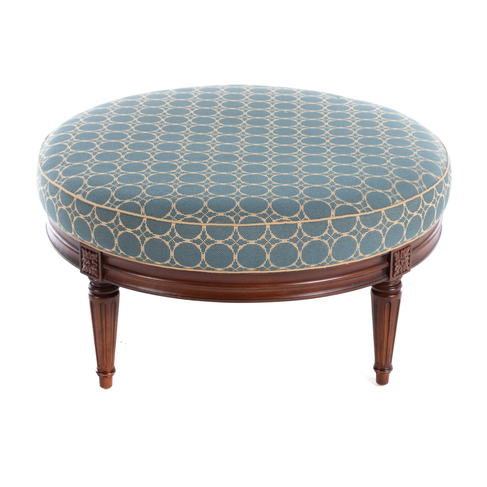 HICKORY CHAIR UPHOLSTERED OTTOMAN 369e5b