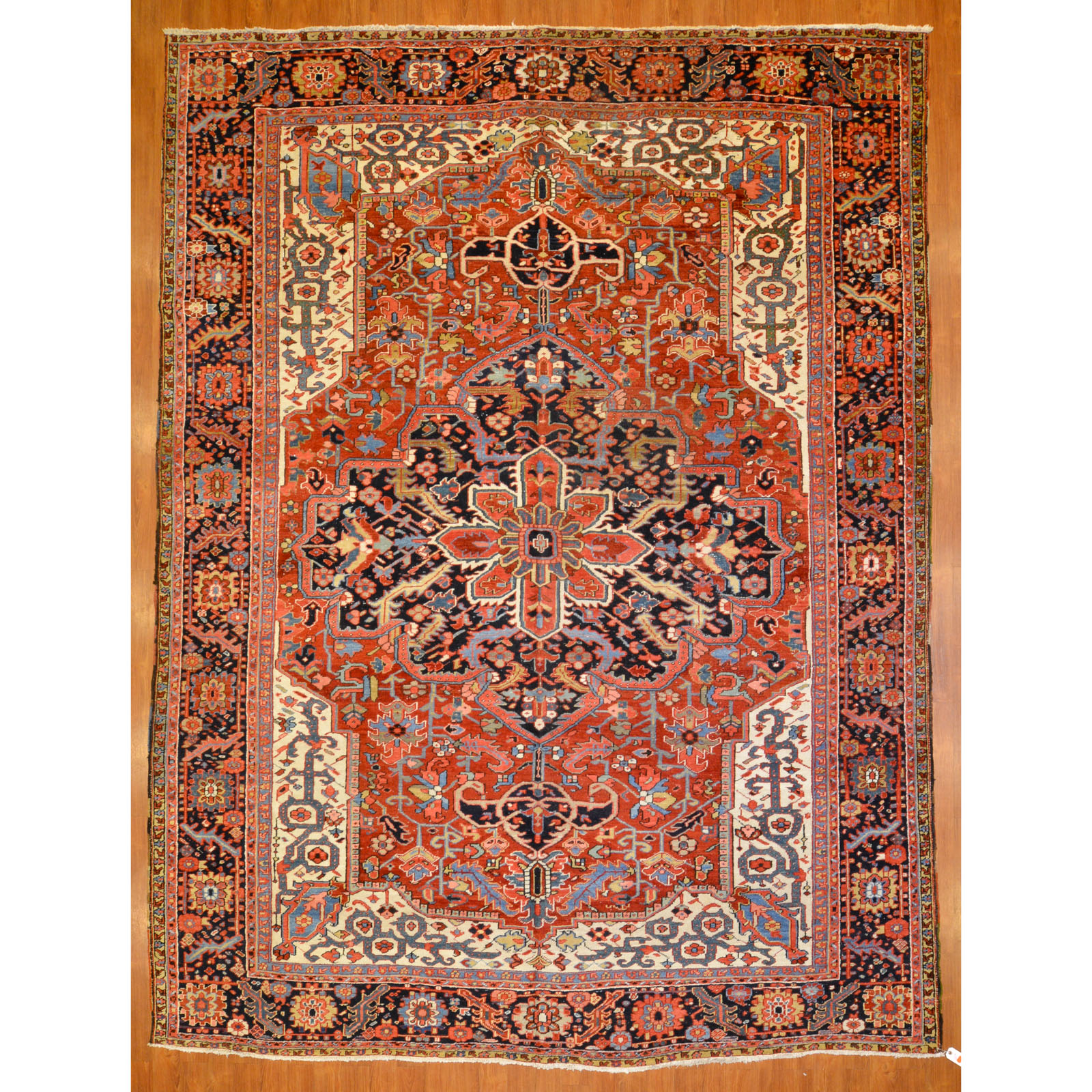 SEMI-ANTIQUE HERIZ CARPET, PERSIA,