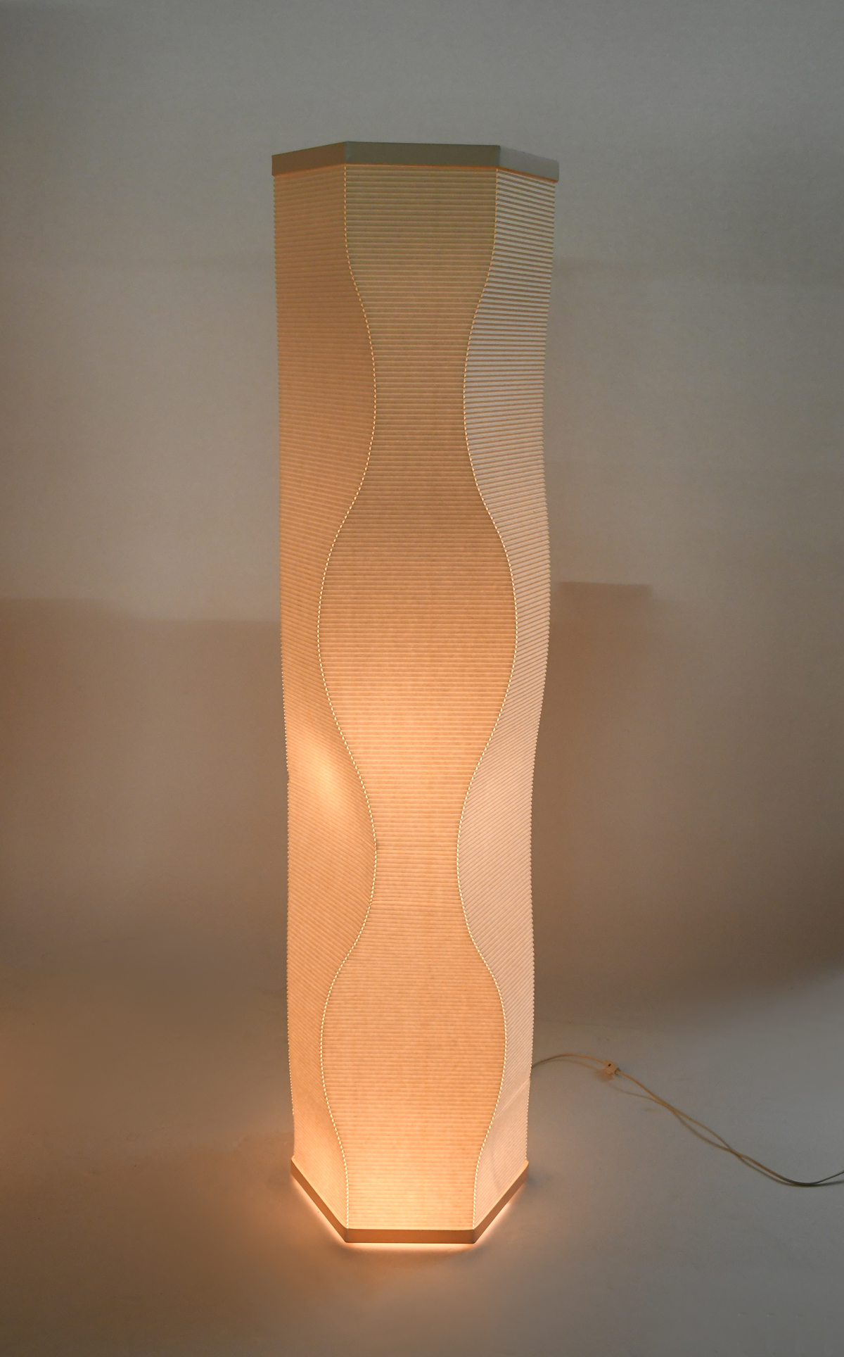 ROLAND SIMMONS LUMALIGHT FLOOR LAMP: