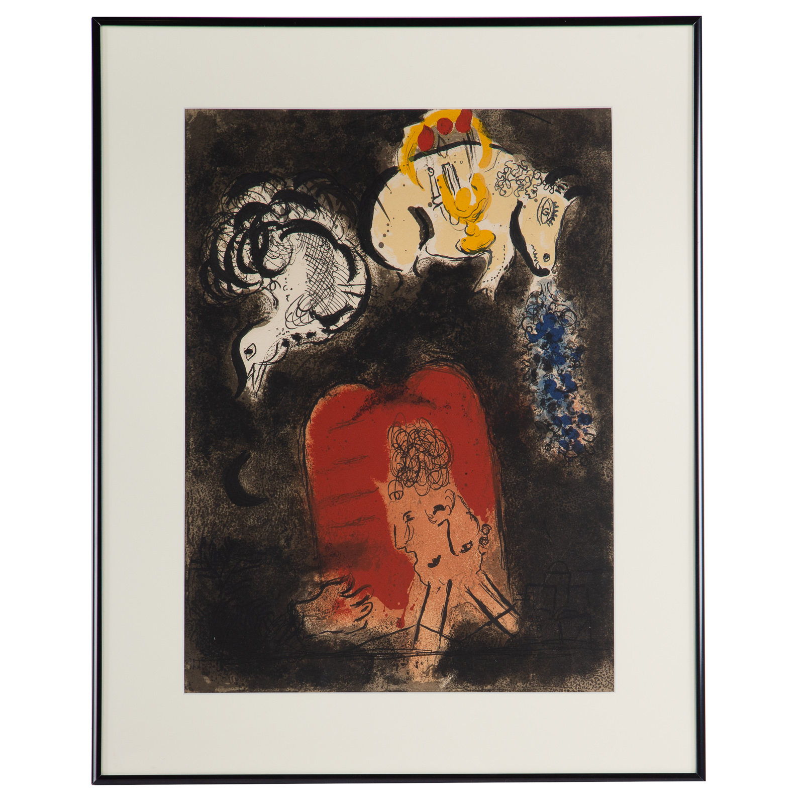 MARC CHAGALL SANS TITRE LITHOGRAPH 369f21