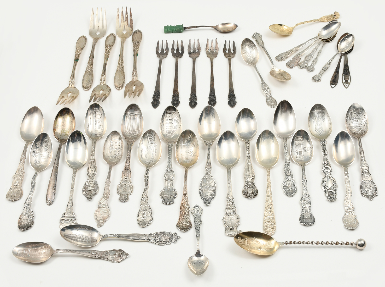 44 PC. STERLING FLATWARE & STATE