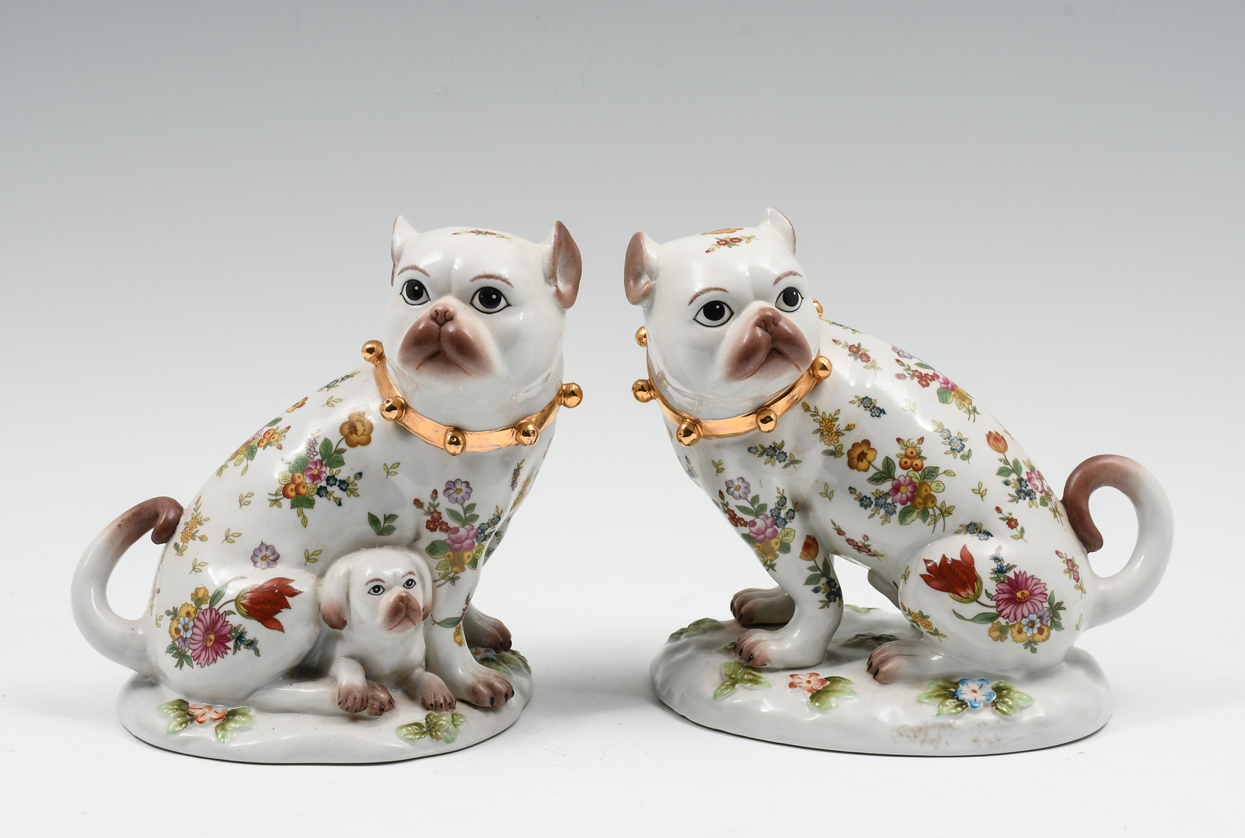 PR. MEISSEN STYLE PORCELAIN DECORATED