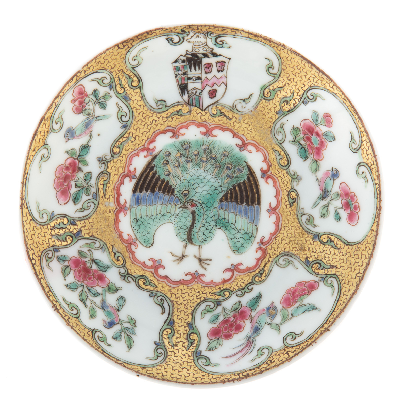 VERY FINE YONGZHENG ERA SAUCER 36a014