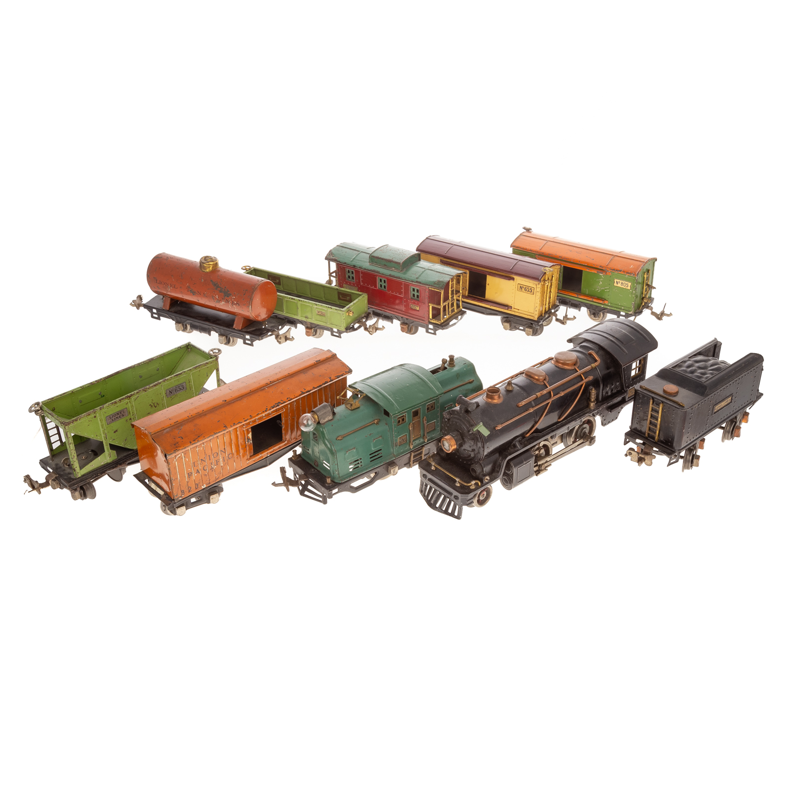 LIONEL STEAM LOCOMOTIVE, TENDER,