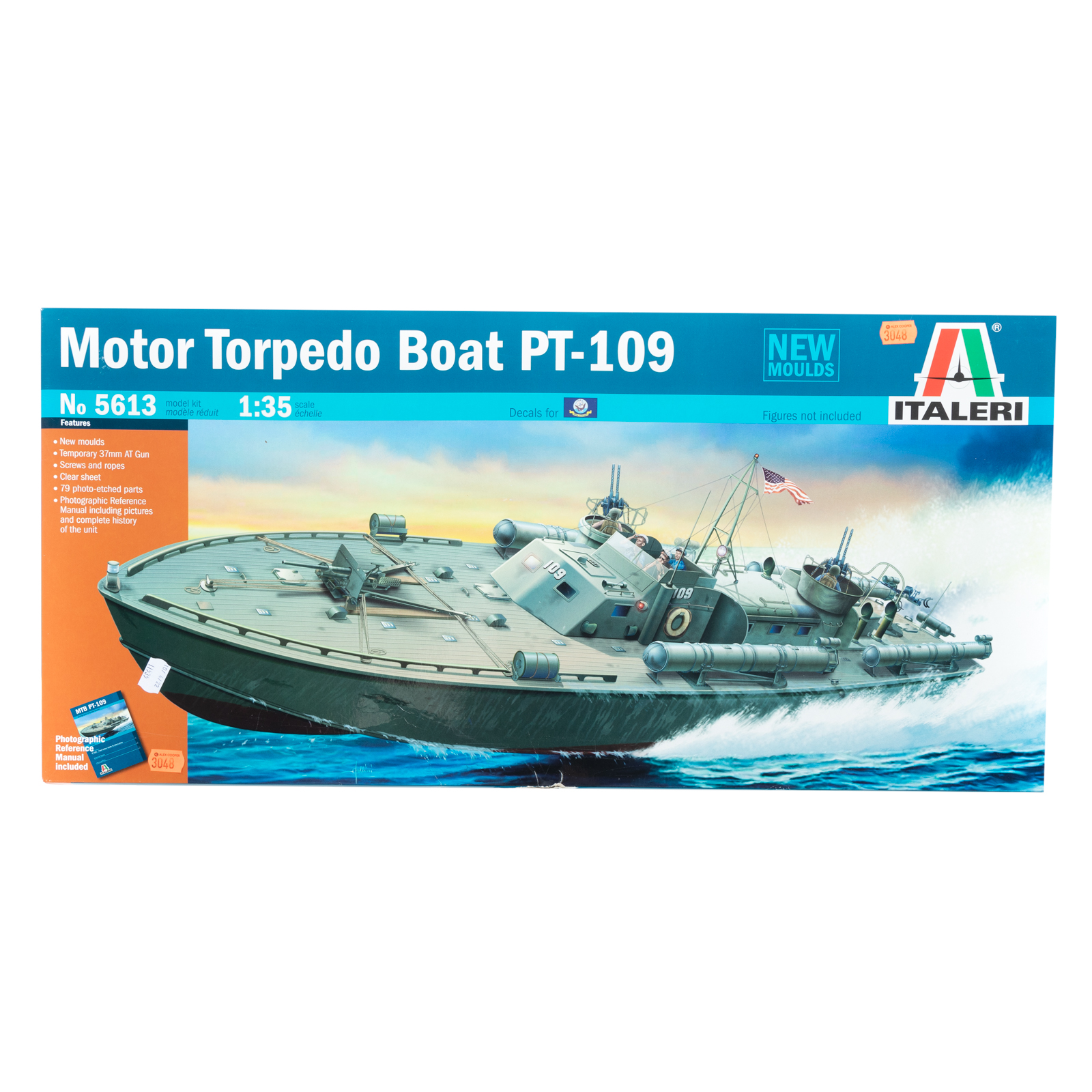 ITALERI PT 109 TORPEDO BOAT Unbuilt 36a04f