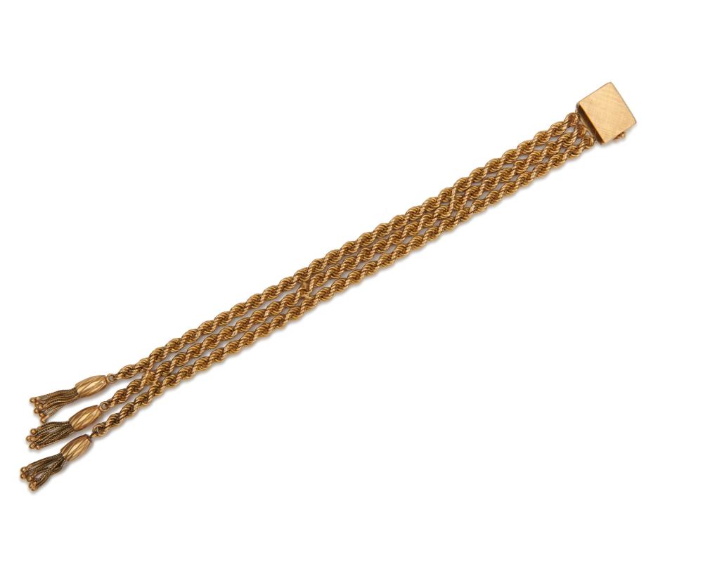 18K GOLD ROPE BRACELET18K Gold