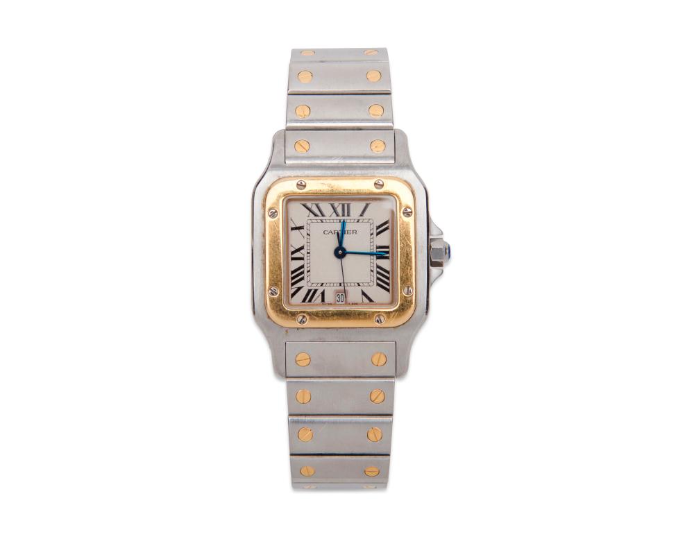 CARTIER STAINLESS STEEL AND 18K 367a50