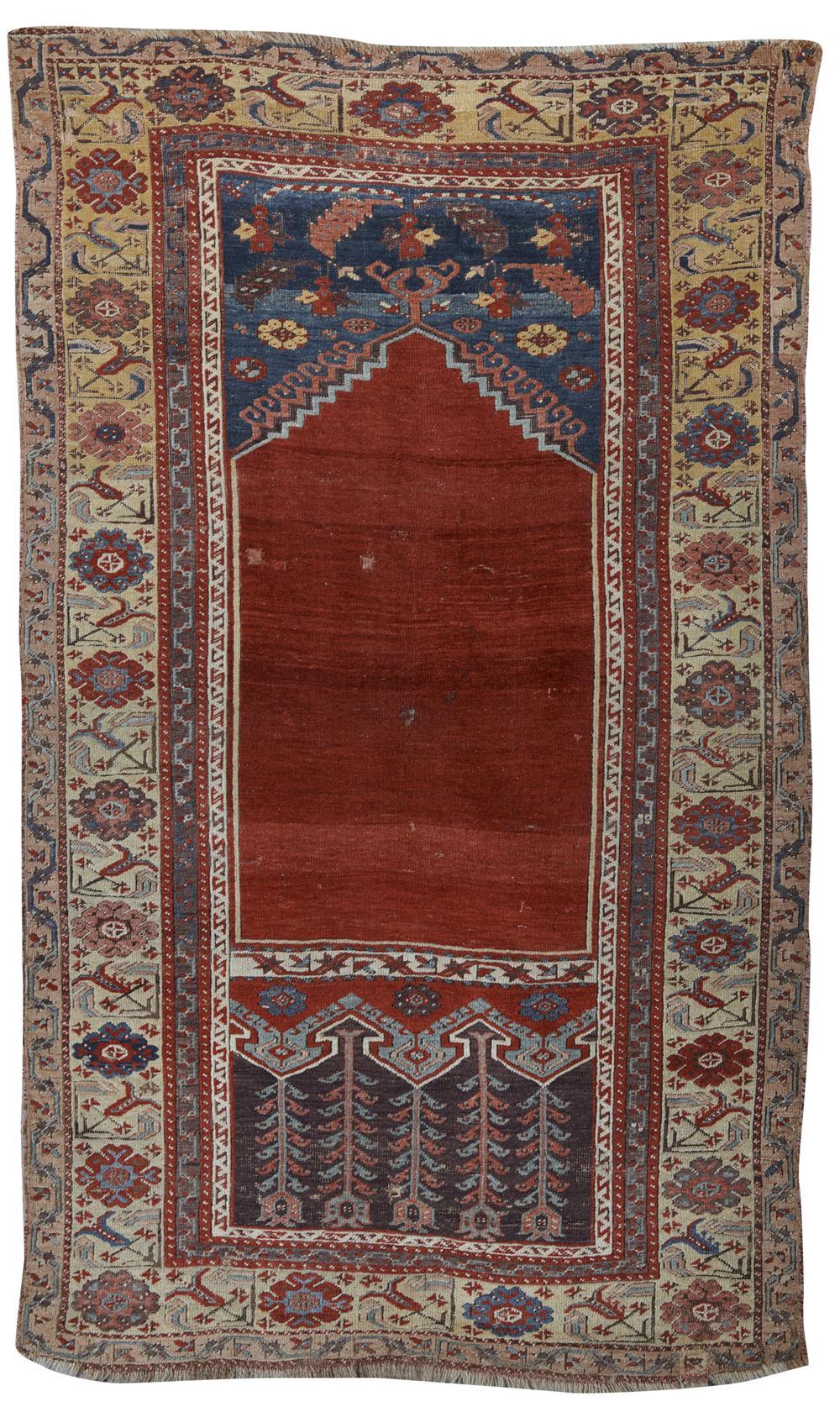 LADIK PRAYER RUG TURKEY EARLY 367a90