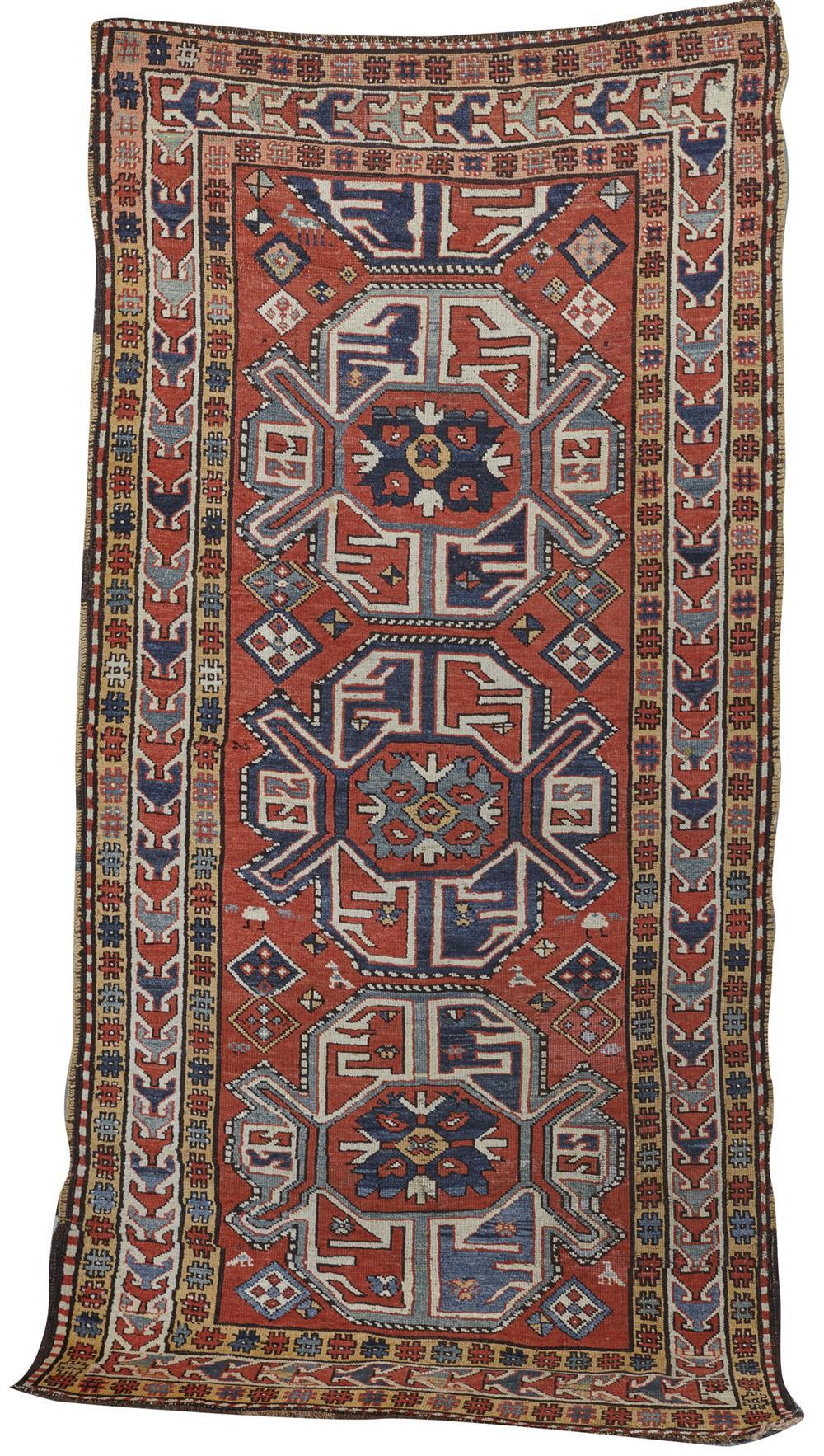 KURD KAZAK RUG, CAUCASUS, CA. 1900;