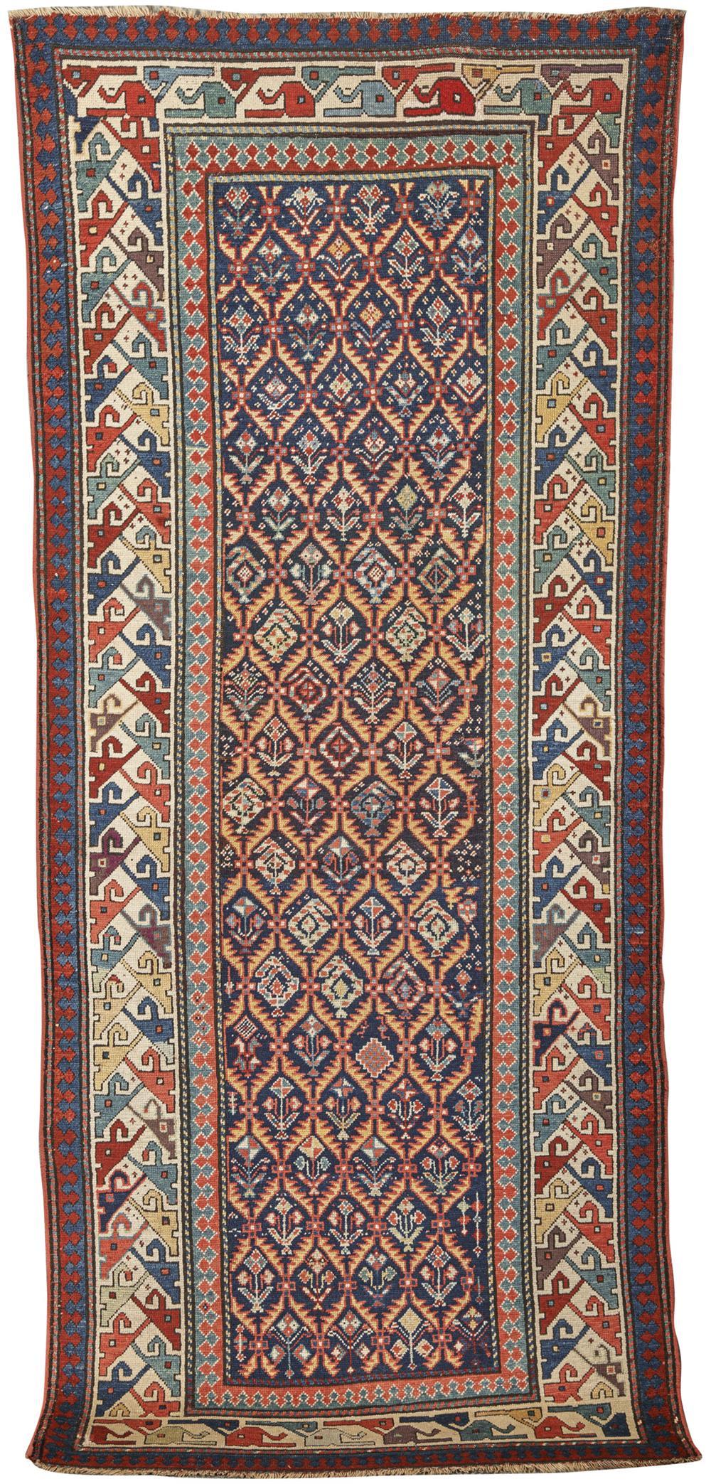 CAUCASIAN LONG RUG CA 1910 8 367ac8