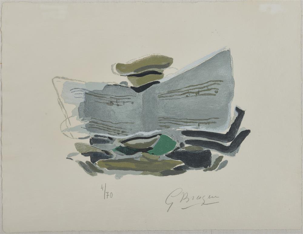 GEORGES BRAQUE, (FRENCH, 1882-1963),