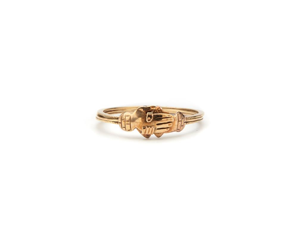 14K GOLD GIMMEL RING14K Gold Gimmel 367be6