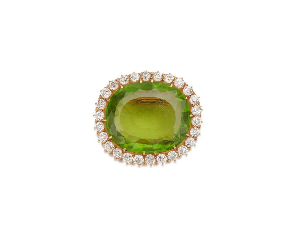 TIFFANY CO 18K GOLD PERIDOT  367bf3