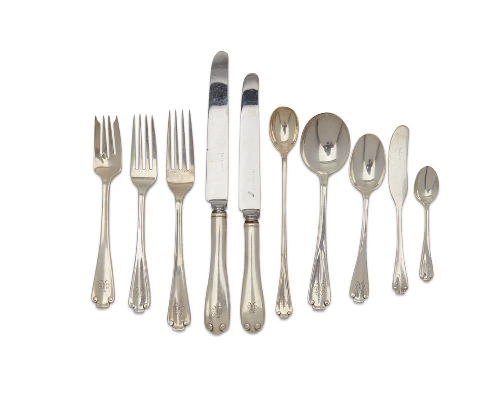 TIFFANY & CO. SILVER FLATWARE SERVICE