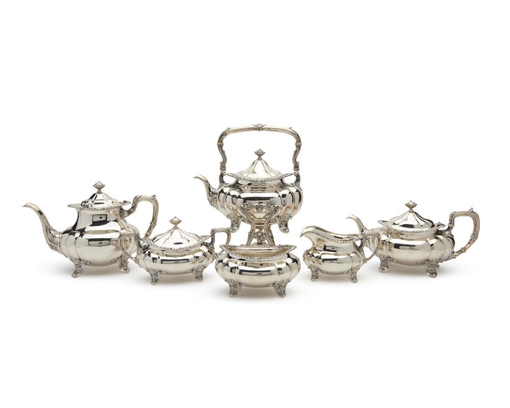 GORHAM SILVER SIX PIECE COFFEE